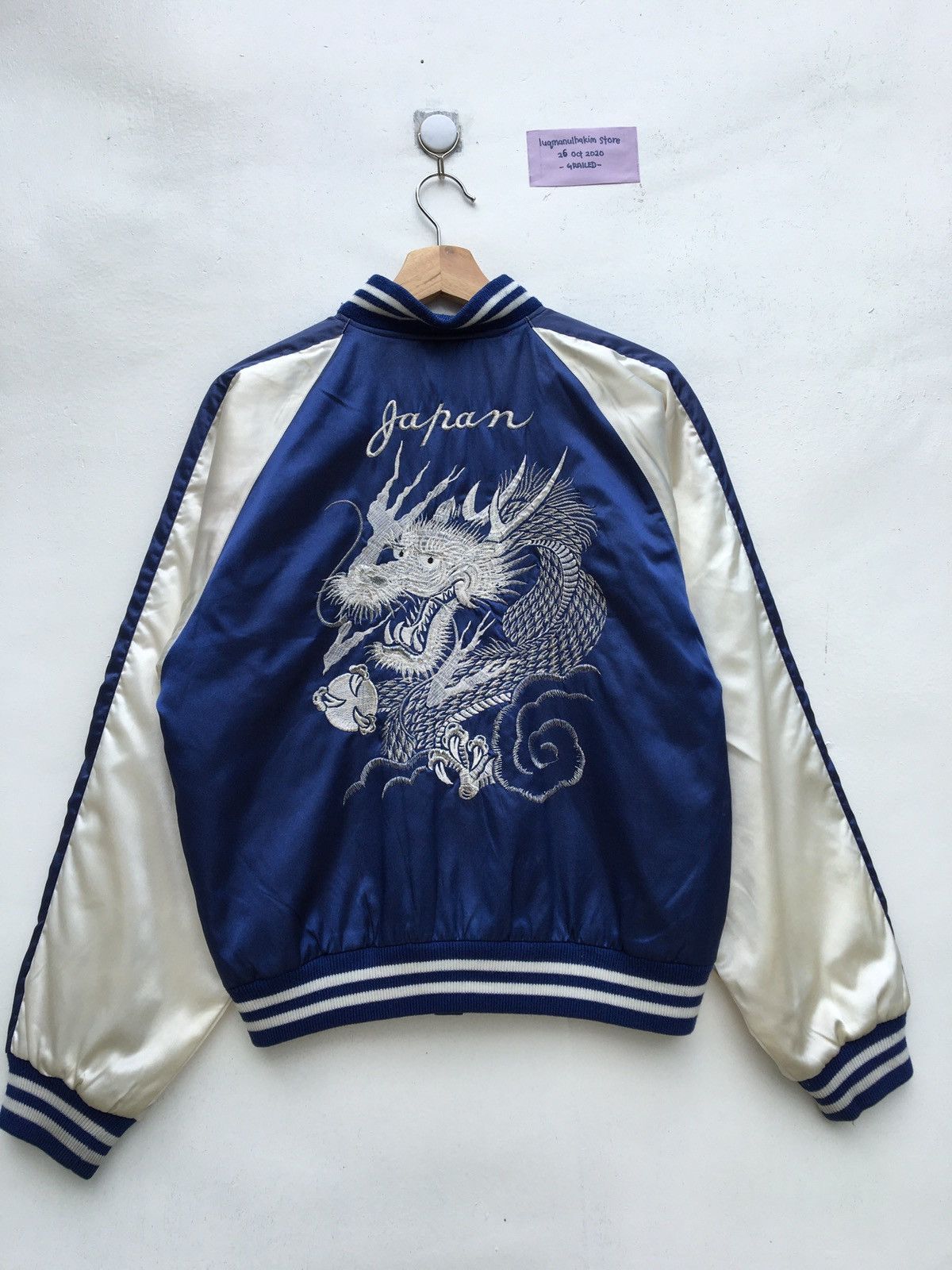 Vintage Vintage DRAGON EMBROIDERY JAPAN SOUVENIR JACKET Size US M / EU 48-50 / 2 - 2 Thumbnail