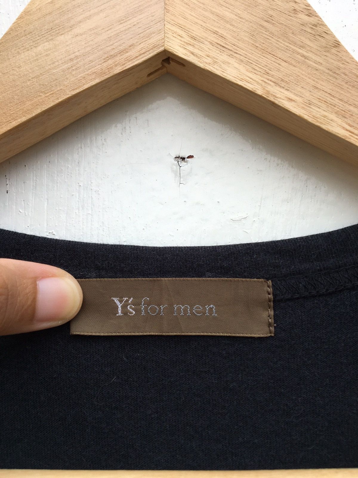 Yohji Yamamoto Vintage 80's - 90's Y's for Men Three Stripes T-Shirts Size US M / EU 48-50 / 2 - 6 Thumbnail