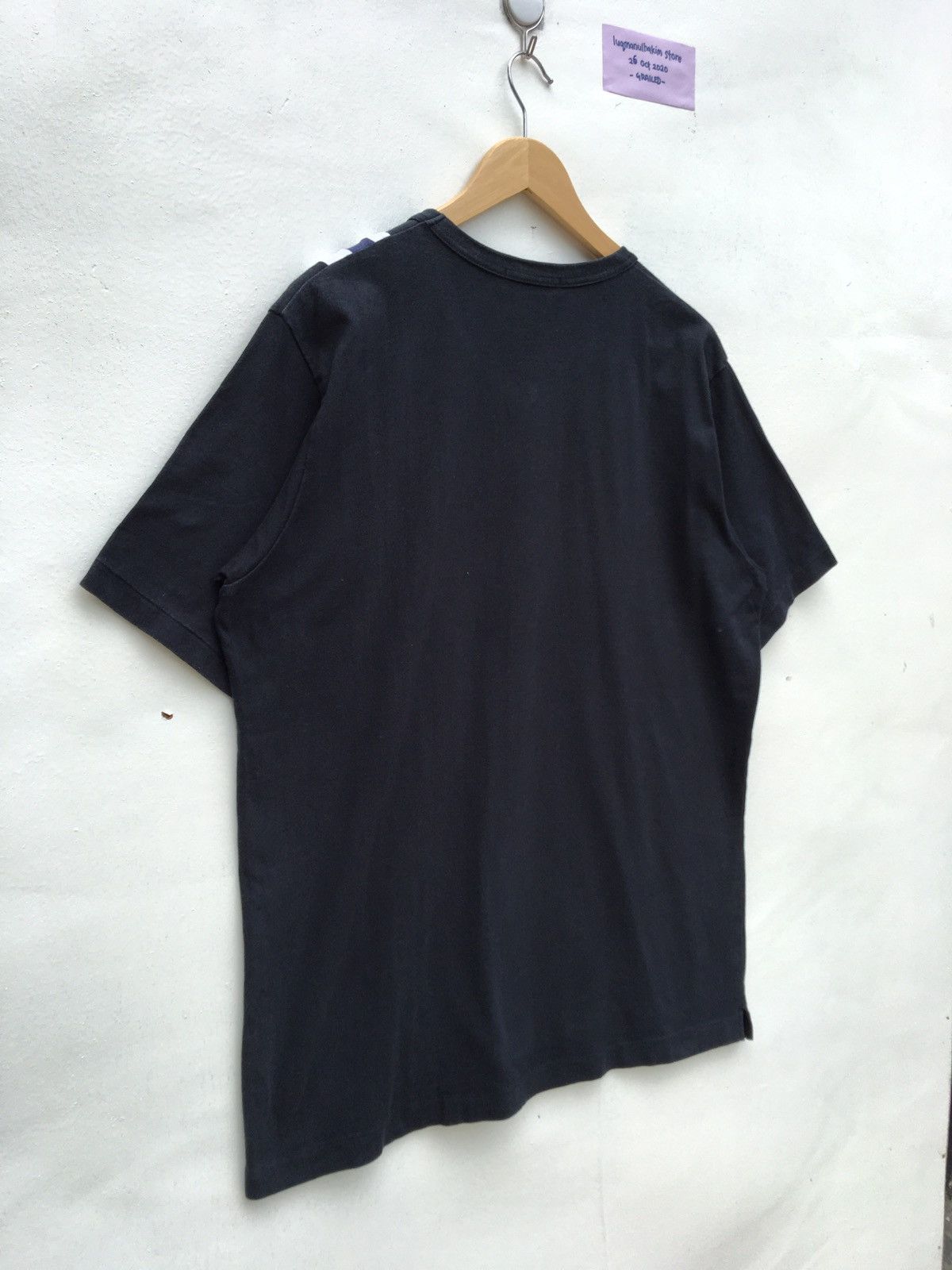 Yohji Yamamoto Vintage 80's - 90's Y's for Men Three Stripes T-Shirts Size US M / EU 48-50 / 2 - 12 Thumbnail