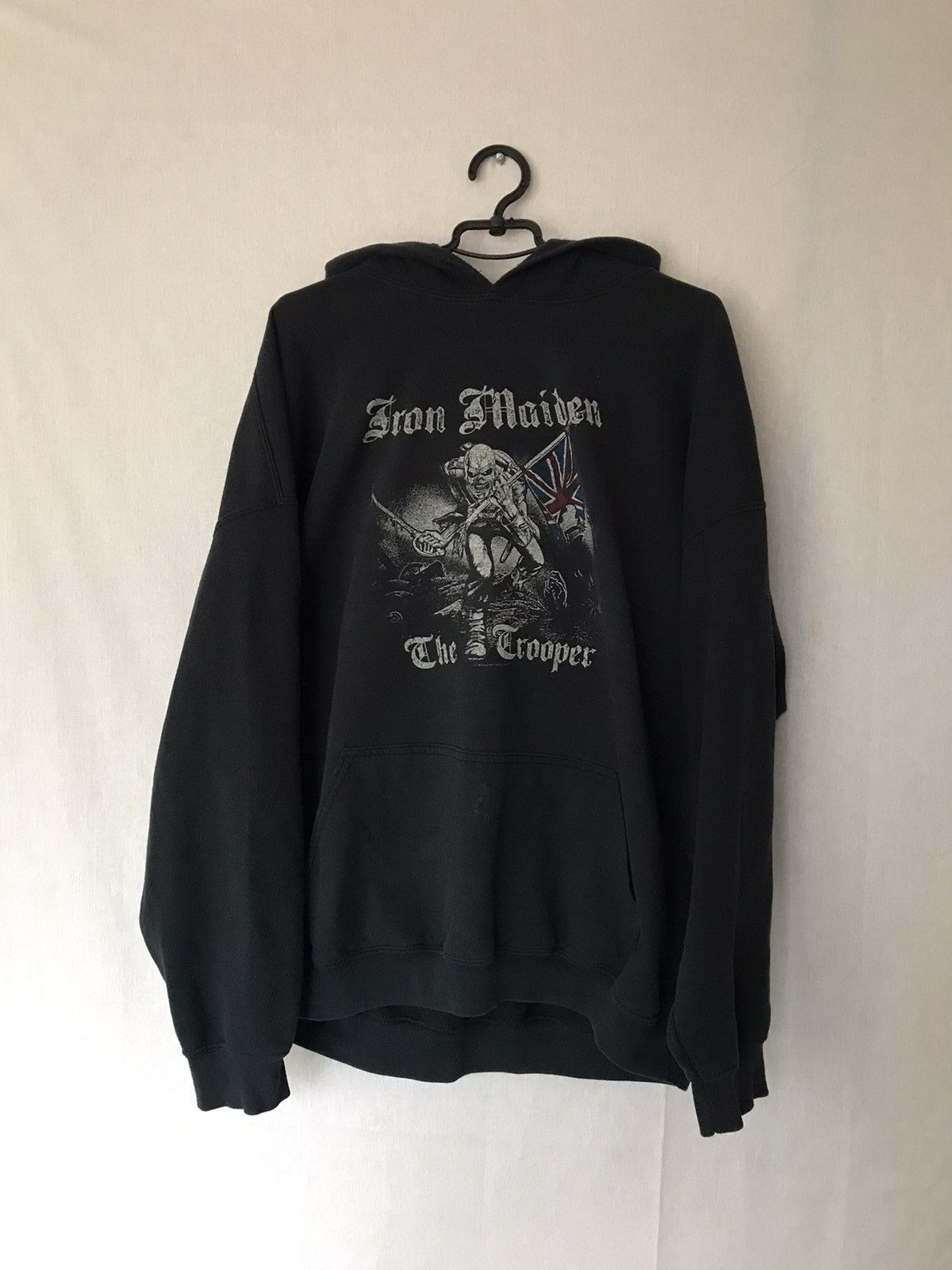 Band Tees Iron Maiden The Trooper Black Mens Hoodie Size US XXL / EU 58 / 5 - 1 Thumbnail