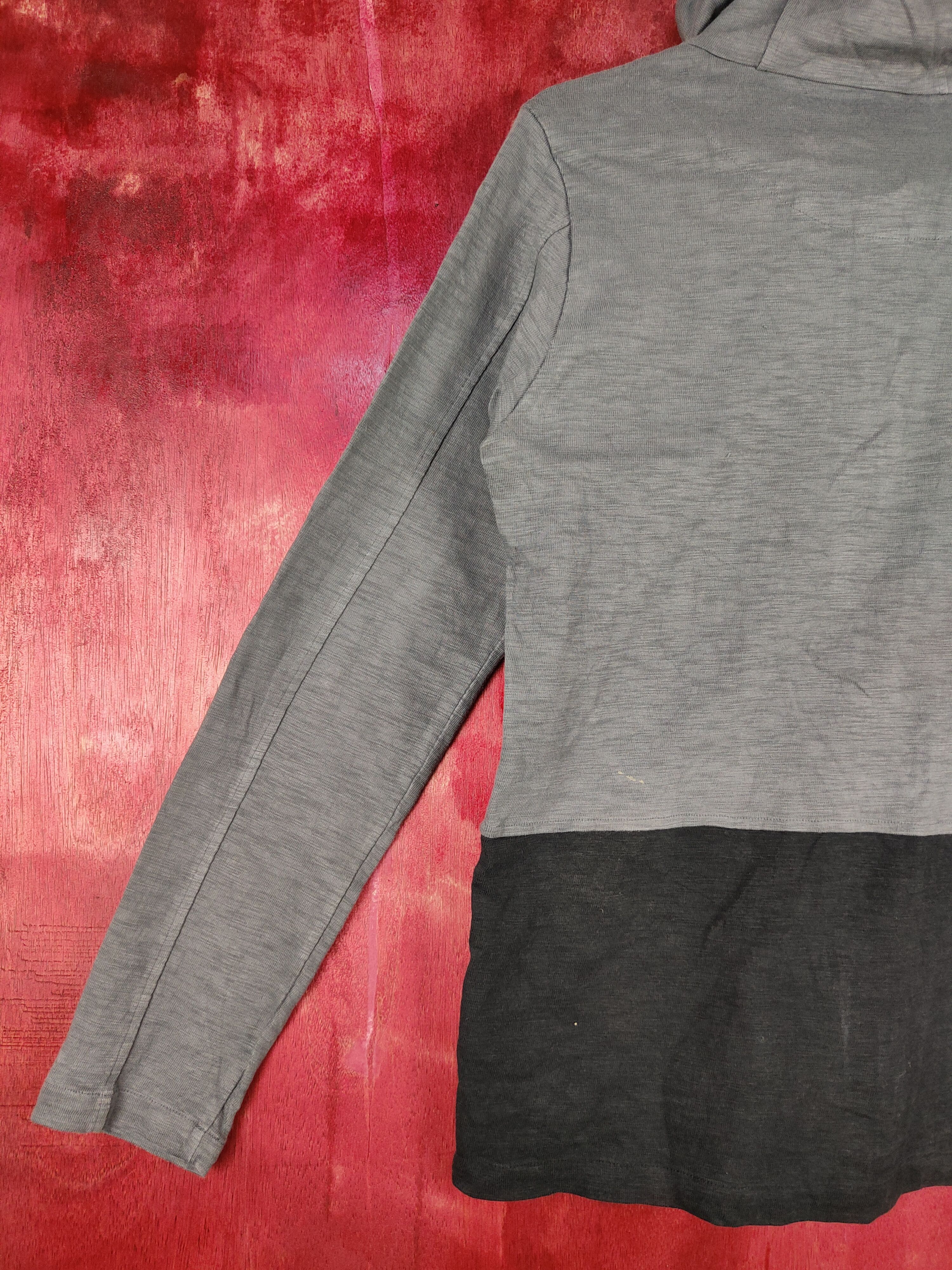 Japanese Brand × Vintage Good Day 2 tone Gray hoodie Sweater #4832 Size US M / EU 48-50 / 2 - 8 Thumbnail