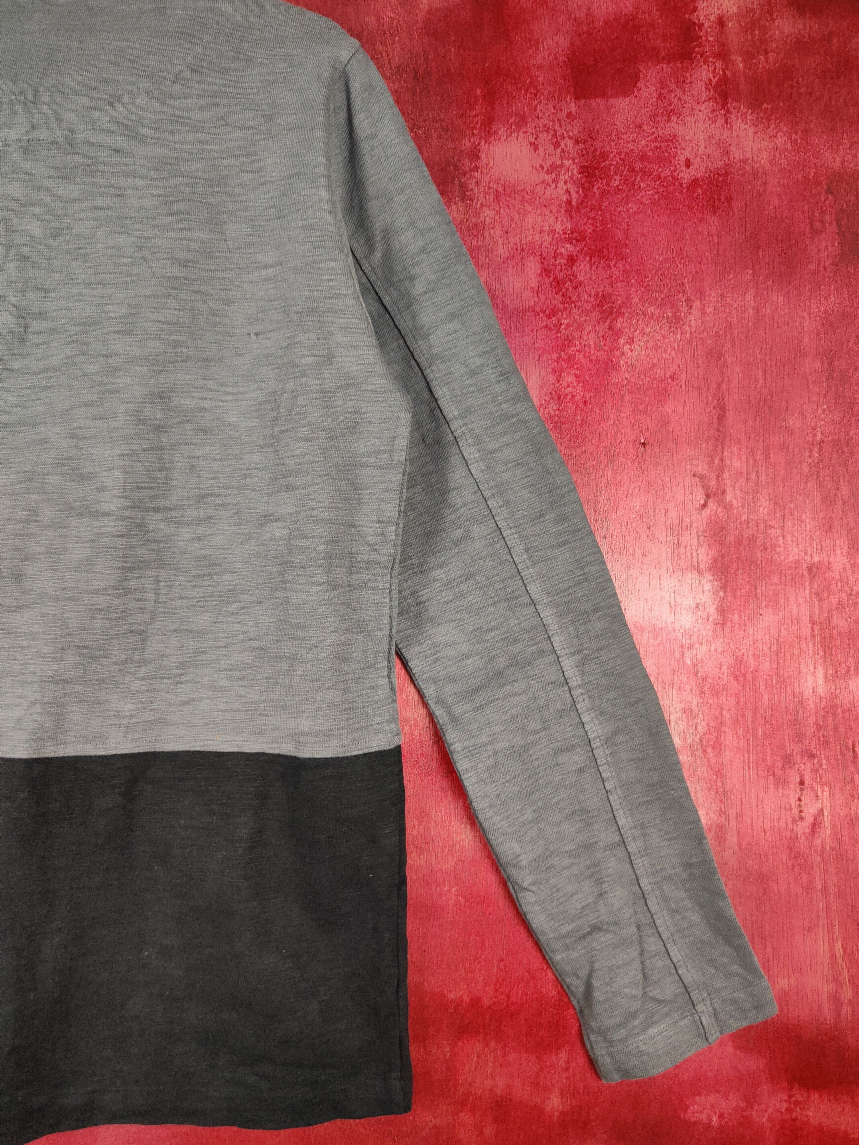 Japanese Brand × Vintage Good Day 2 tone Gray hoodie Sweater #4832 Size US M / EU 48-50 / 2 - 9 Thumbnail