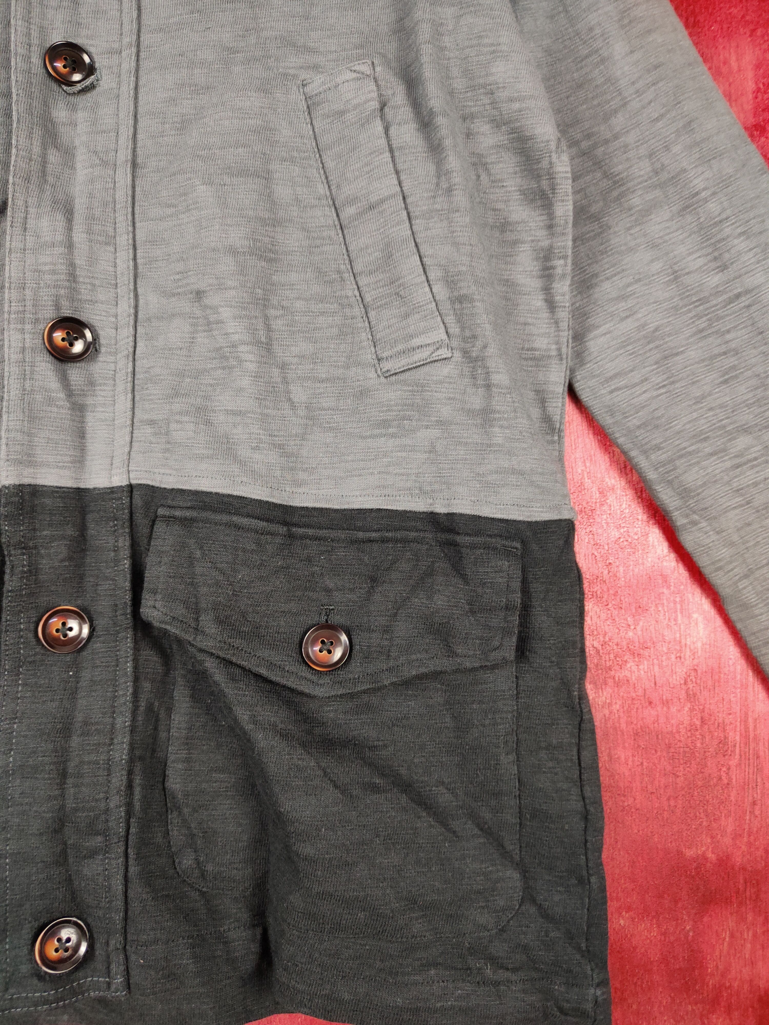 Japanese Brand × Vintage Good Day 2 tone Gray hoodie Sweater #4832 Size US M / EU 48-50 / 2 - 6 Thumbnail
