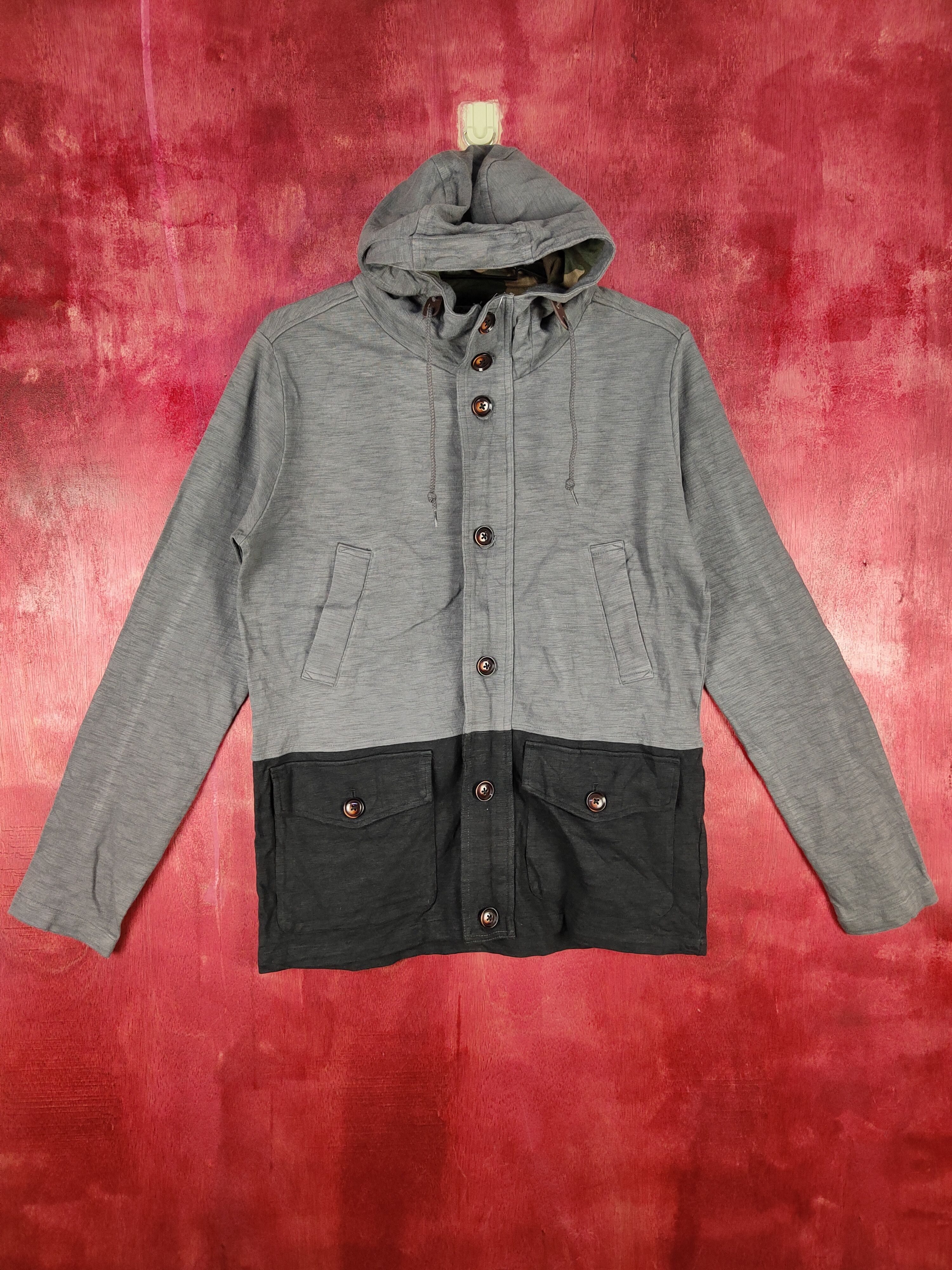 Good Day 2 tone Gray hoodie Sweater #4832