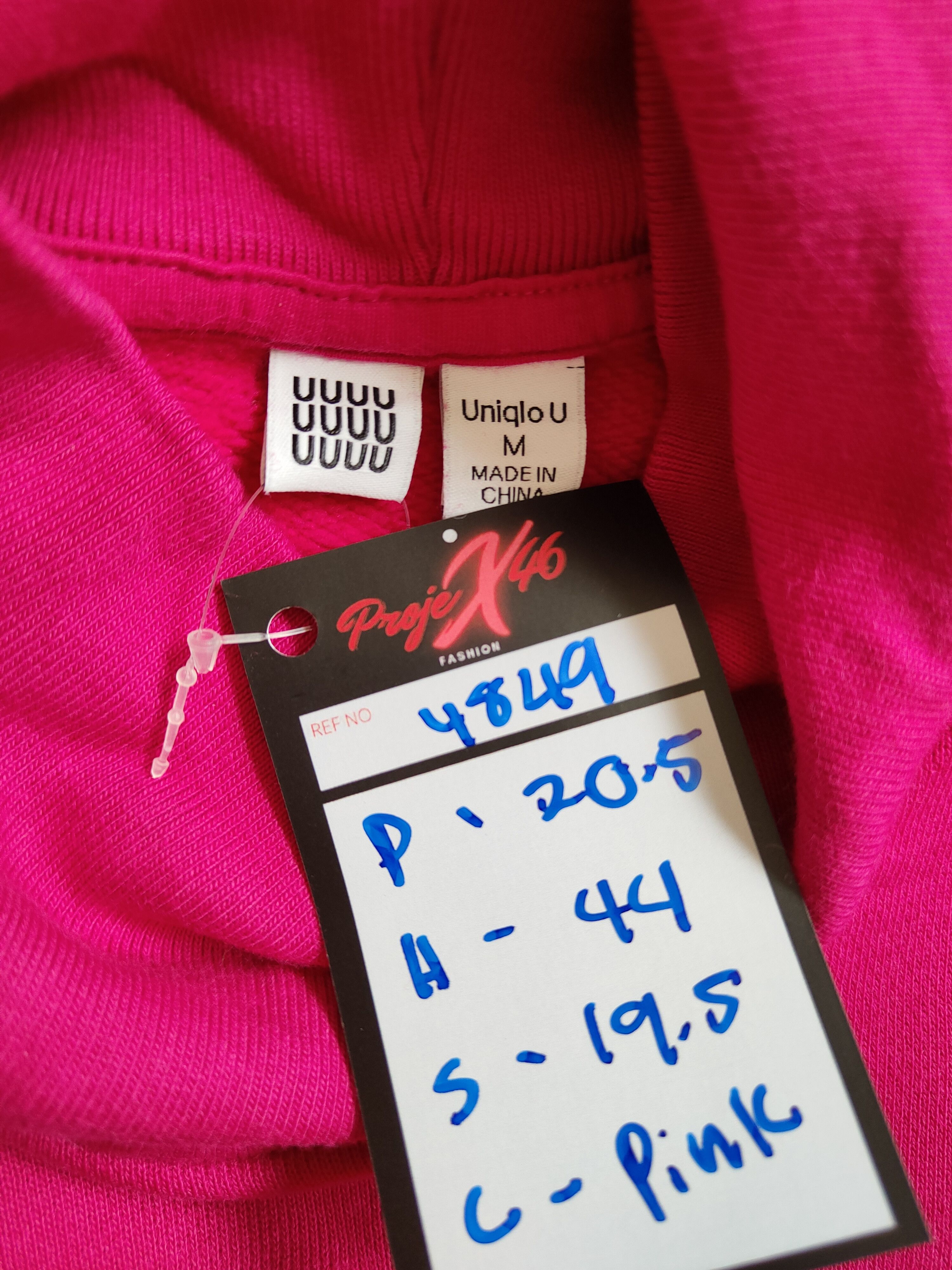 Japanese Brand × Undercover × Uniqlo Uniqlo X Undercover Pink long Sweatshirt #4849 Size M / US 6-8 / IT 42-44 - 13 Thumbnail