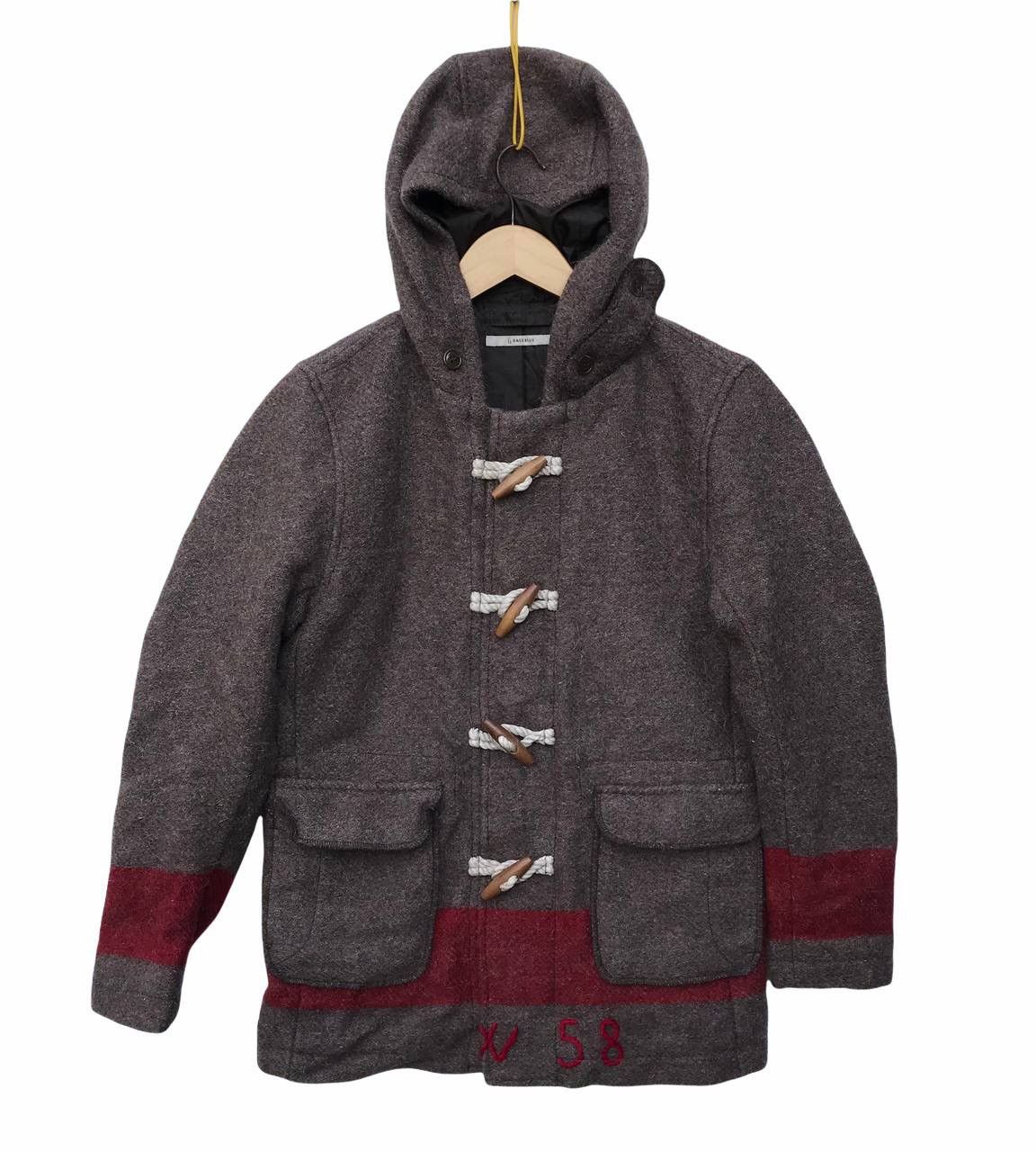 RAGEBLUE Rageblue Japan Wool Duffle Hoodie Size US S / EU 44-46 / 1 - 1 Thumbnail