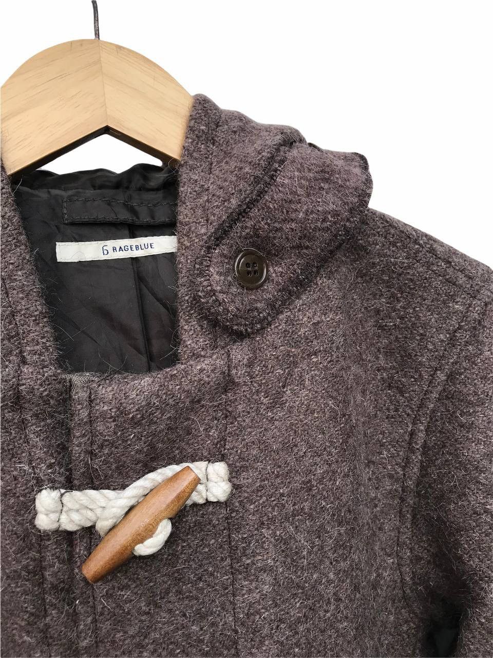 RAGEBLUE Rageblue Japan Wool Duffle Hoodie Size US S / EU 44-46 / 1 - 3 Thumbnail