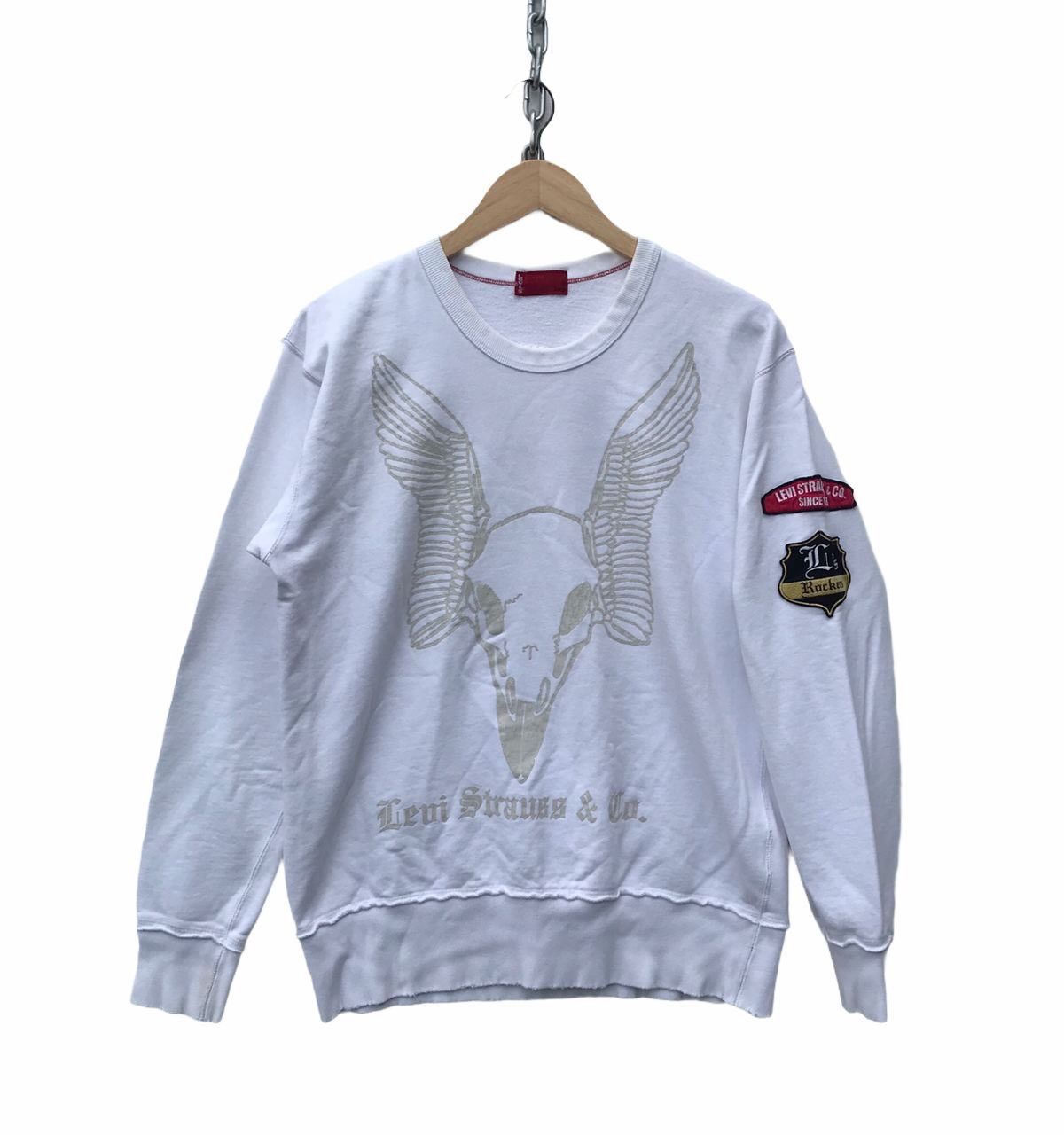 Levi's Levis Patches Big Logo Sweatshirt Size US M / EU 48-50 / 2 - 1 Thumbnail