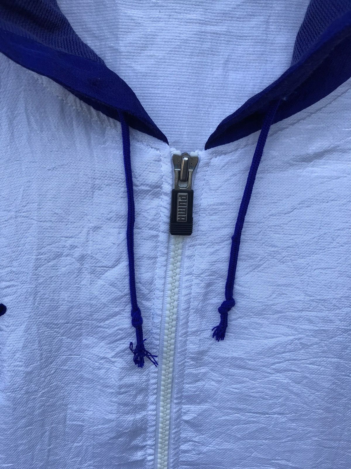 Puma Vintage Puma Windbreaker Hoodie Colourblock Jacket Size US M / EU 48-50 / 2 - 3 Thumbnail