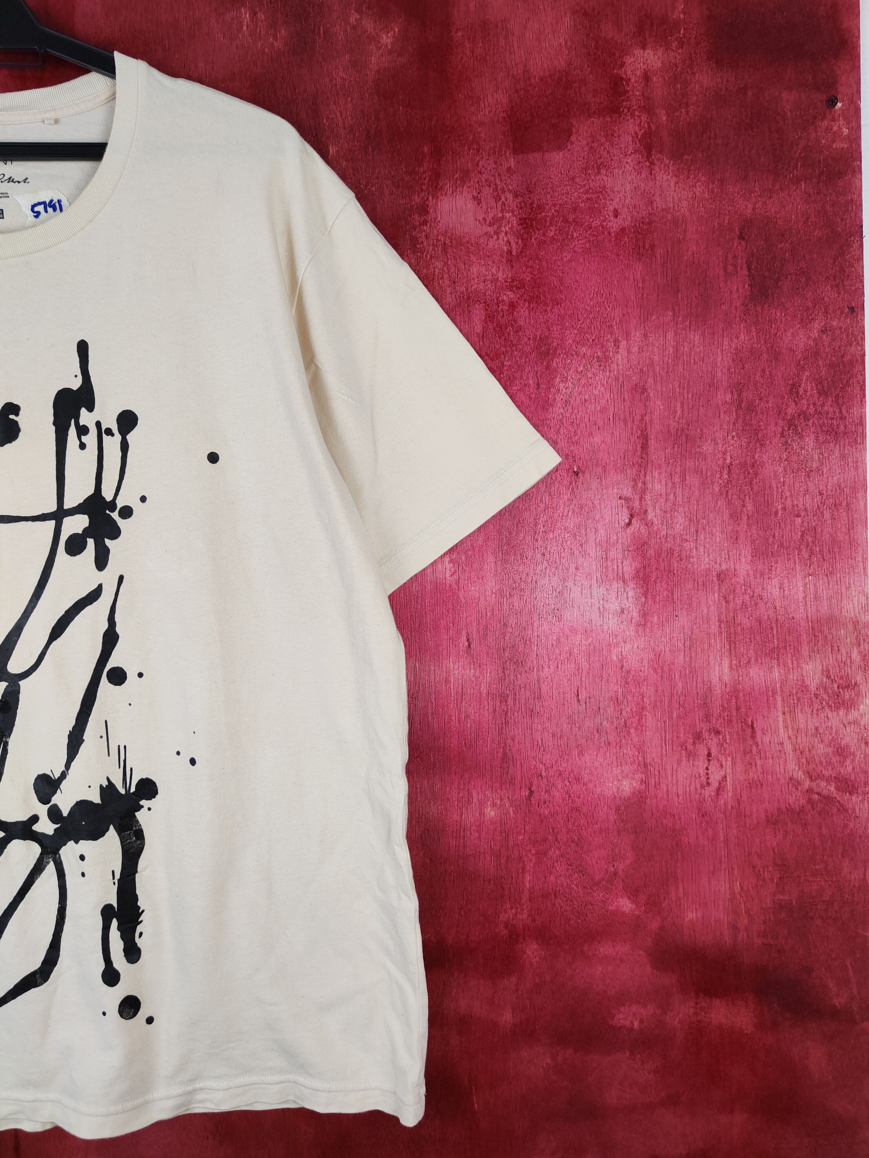 Japanese Brand × Uniqlo Uniqlo X Moma special edition Cream T-shirt #5781 Size US XL / EU 56 / 4 - 6 Thumbnail