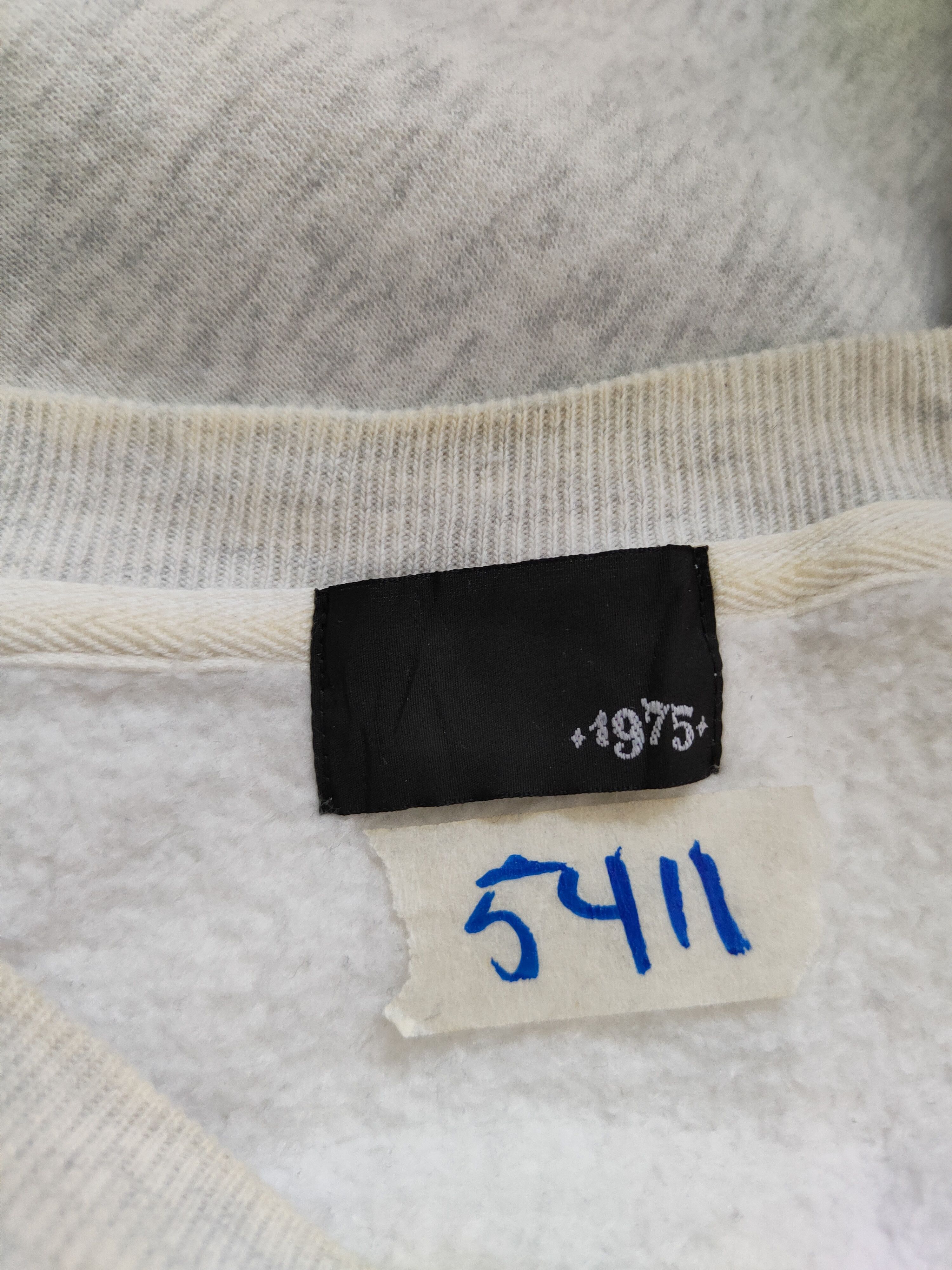 The 1975 1975 Tokyo-Local Soft Grey baggie Sweatshirt #5411 Size US XL / EU 56 / 4 - 12 Thumbnail