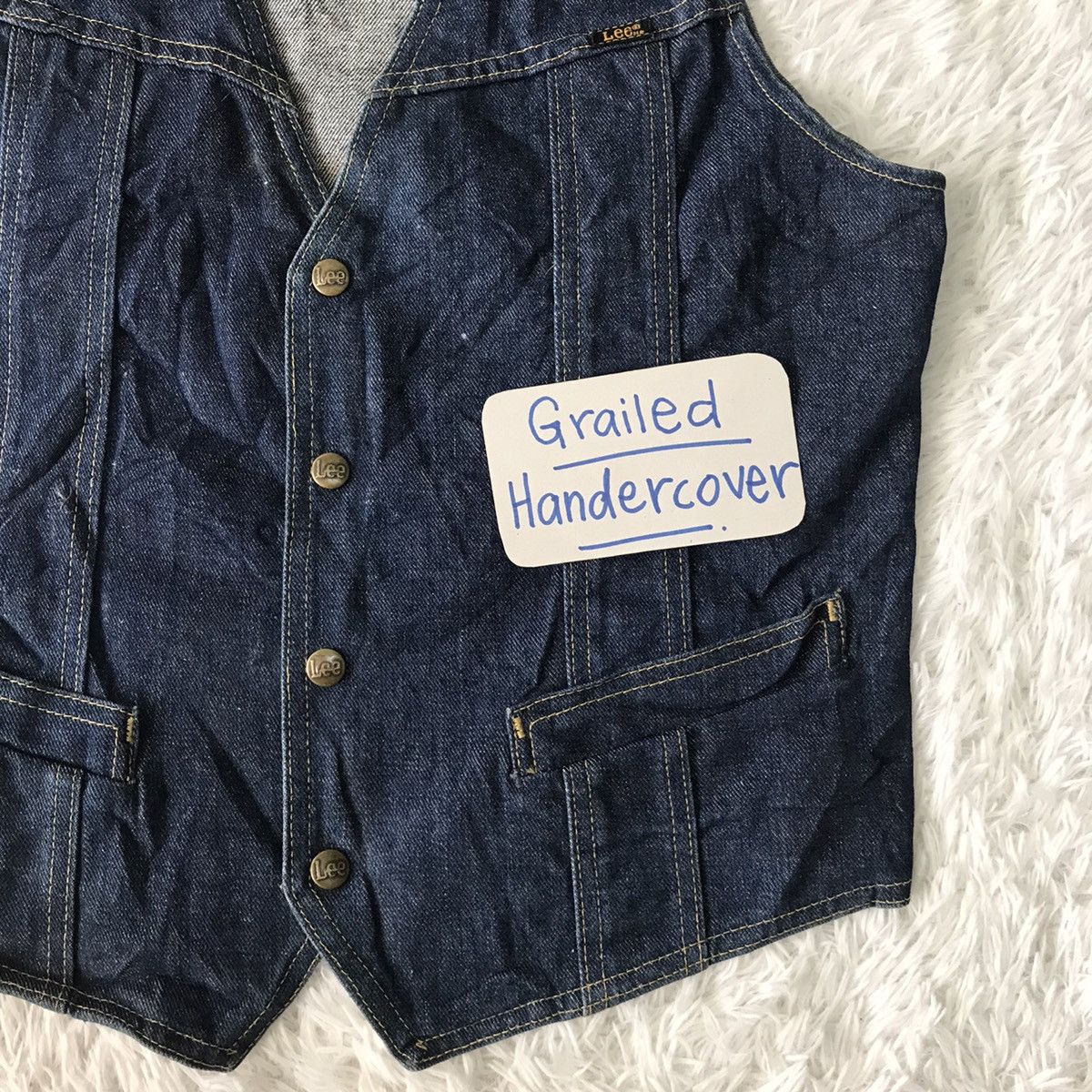 Lee Lee Denim Vest Size US M / EU 48-50 / 2 - 4 Thumbnail
