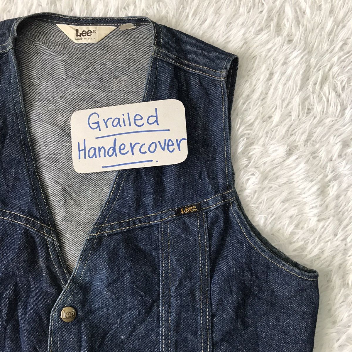Lee Lee Denim Vest Size US M / EU 48-50 / 2 - 5 Thumbnail