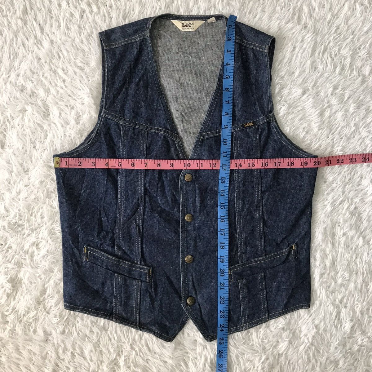Lee Lee Denim Vest Size US M / EU 48-50 / 2 - 19 Thumbnail