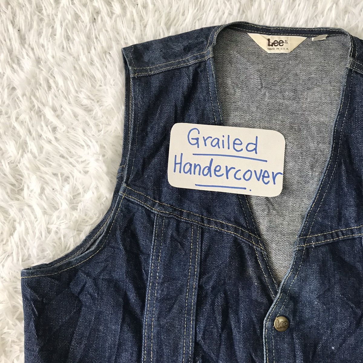 Lee Lee Denim Vest Size US M / EU 48-50 / 2 - 6 Thumbnail