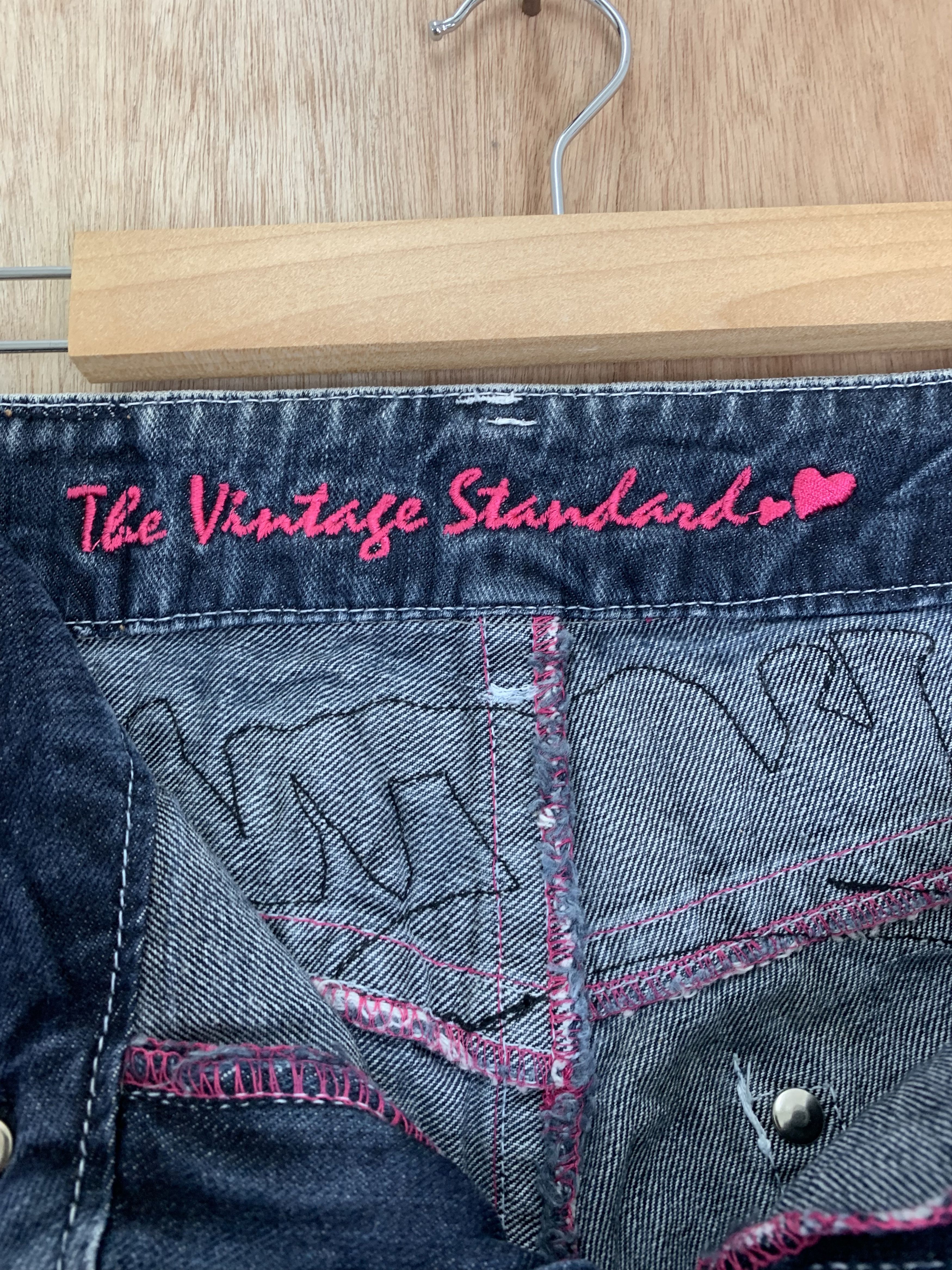 If Six Was Nine Denim Patches Pants Vintage Streetwear California Size US 28 / EU 44 - 11 Thumbnail
