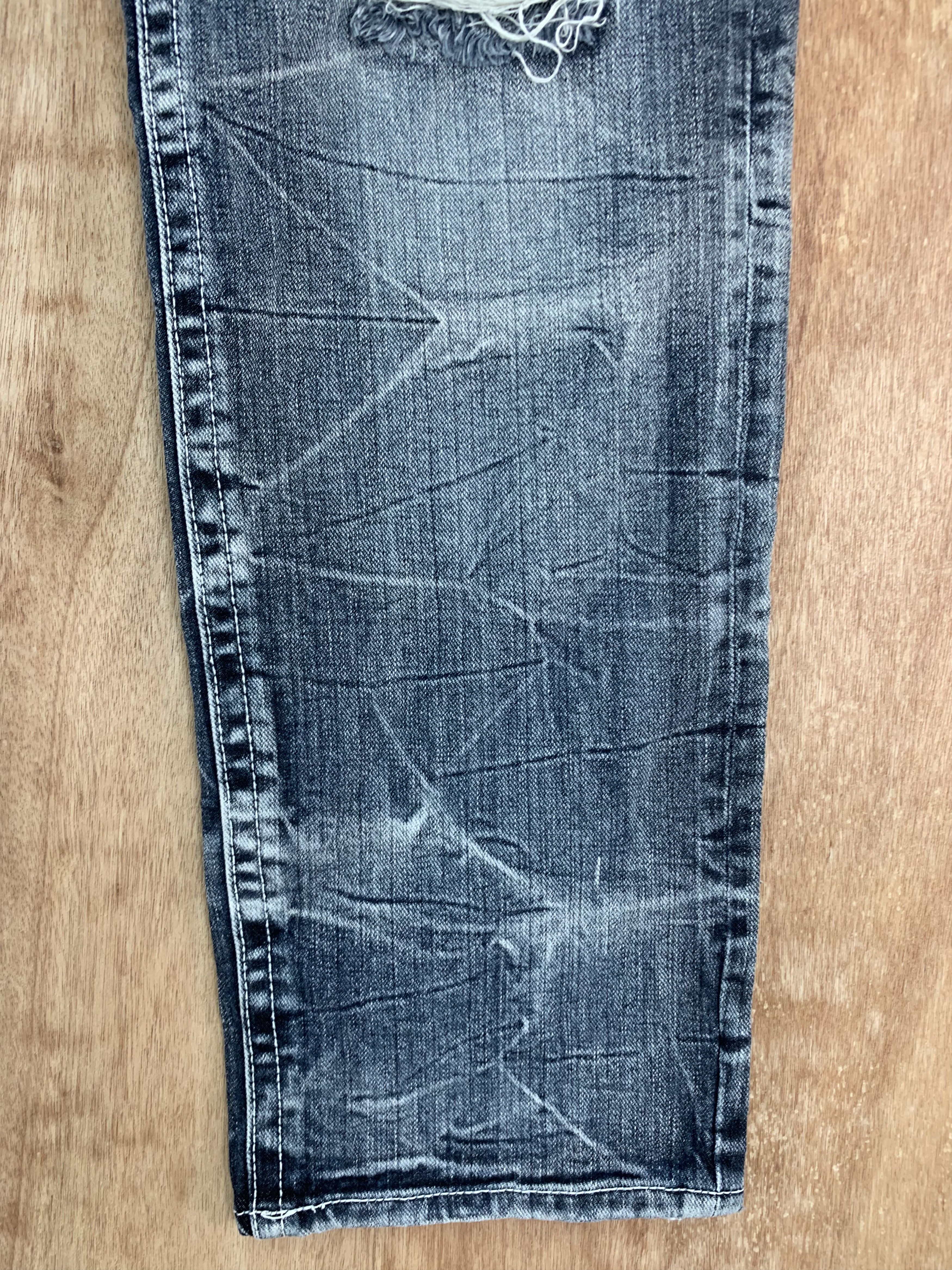 If Six Was Nine Denim Patches Pants Vintage Streetwear California Size US 28 / EU 44 - 6 Thumbnail