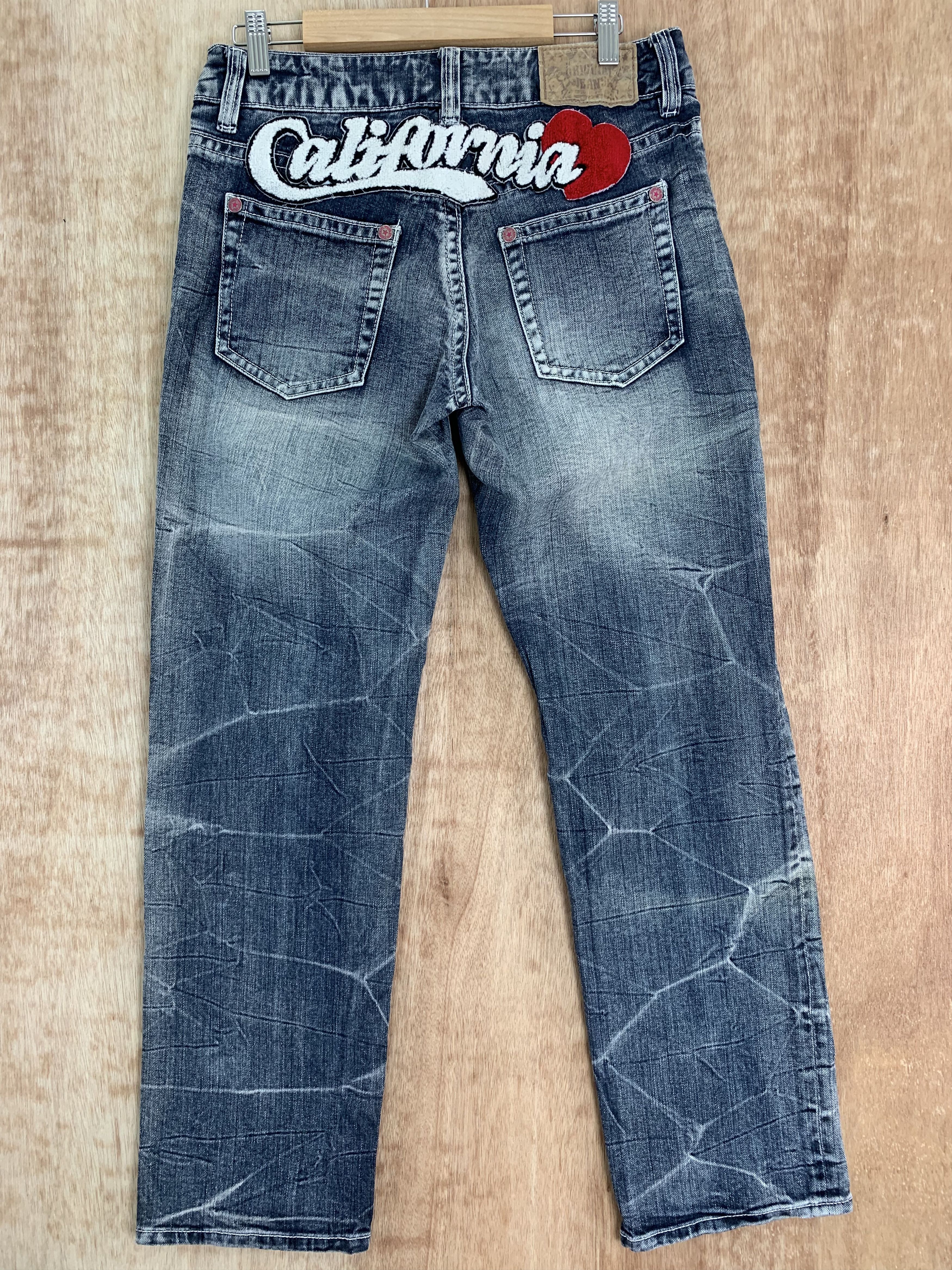 If Six Was Nine Denim Patches Pants Vintage Streetwear California Size US 28 / EU 44 - 12 Thumbnail