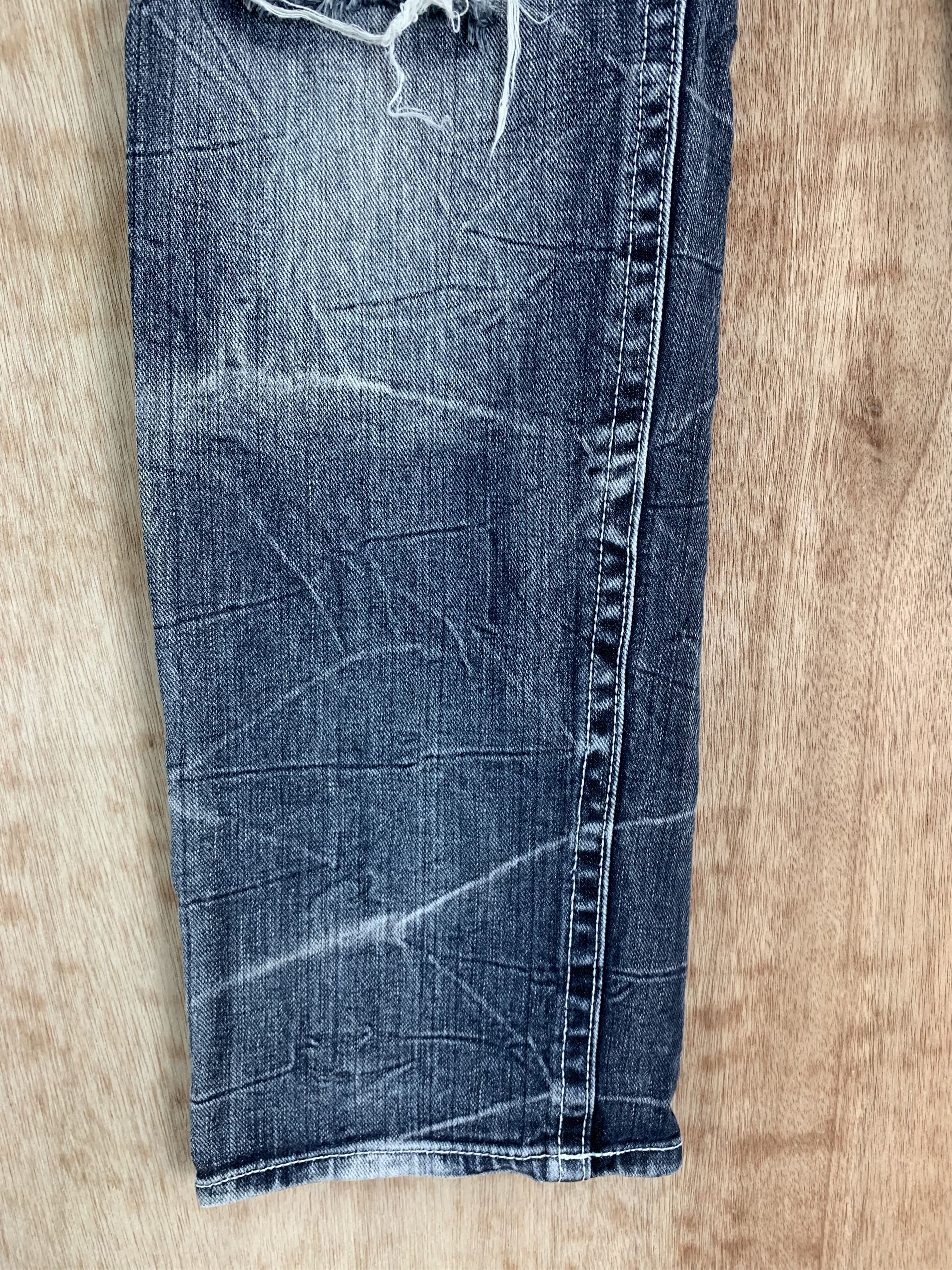 If Six Was Nine Denim Patches Pants Vintage Streetwear California Size US 28 / EU 44 - 7 Thumbnail