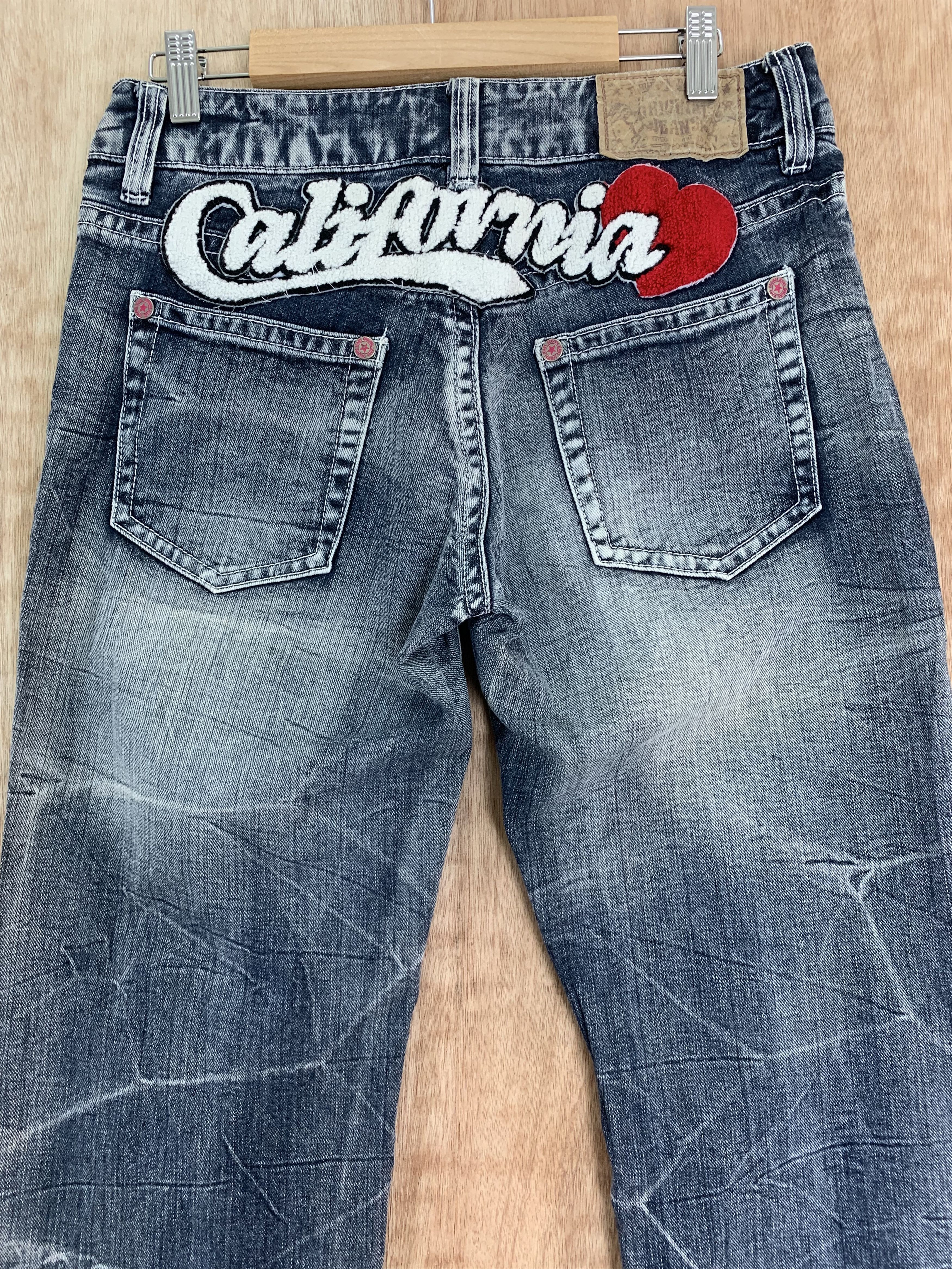 If Six Was Nine Denim Patches Pants Vintage Streetwear California Size US 28 / EU 44 - 13 Thumbnail