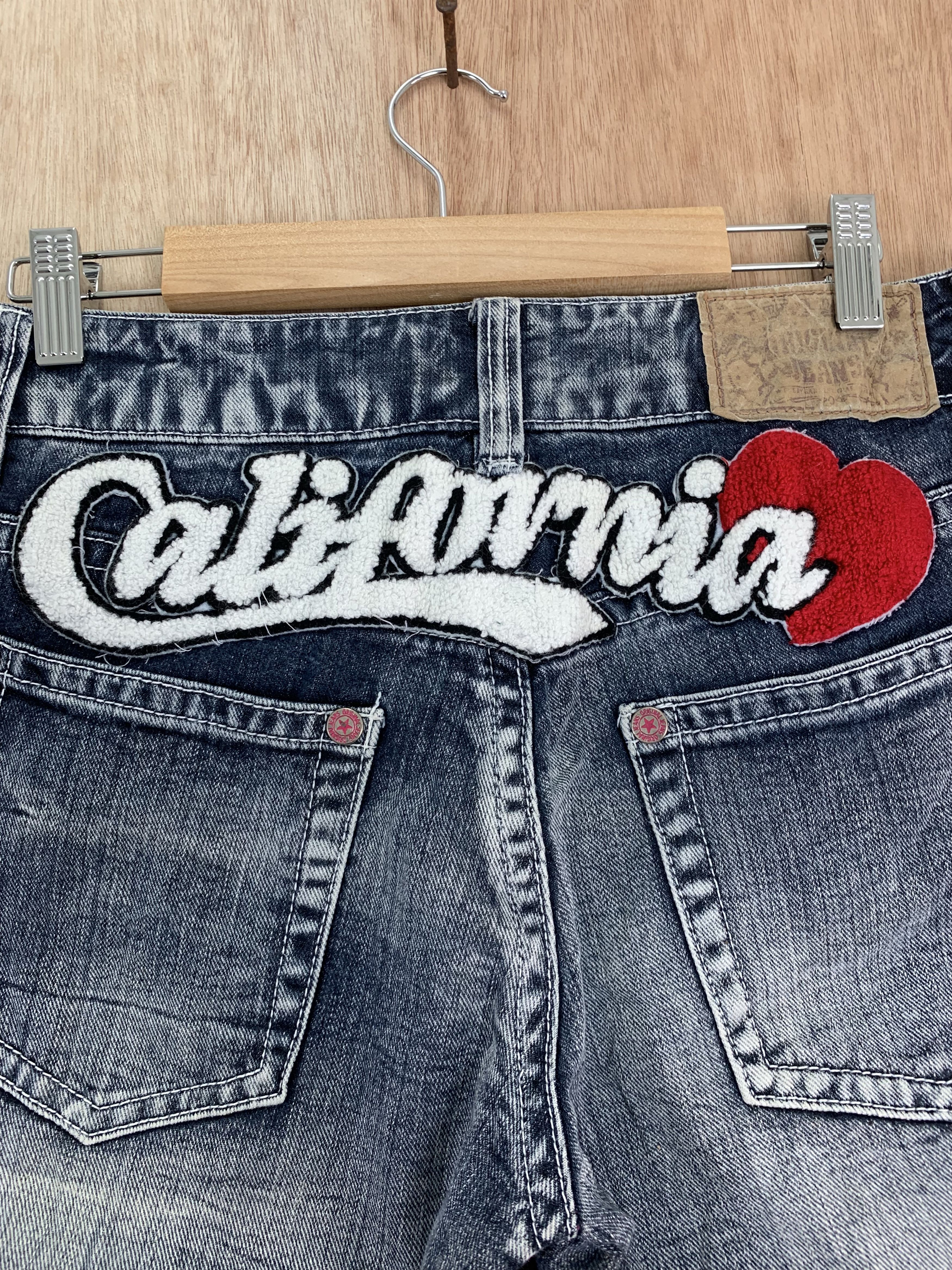 If Six Was Nine Denim Patches Pants Vintage Streetwear California Size US 28 / EU 44 - 15 Thumbnail