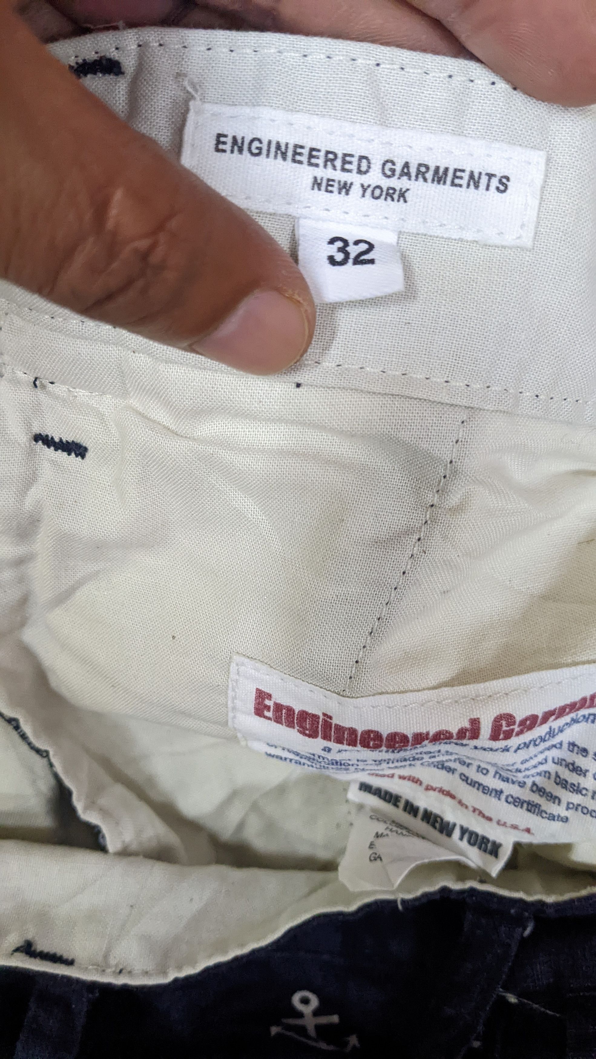 Engineered Garments Anchor Short Pant