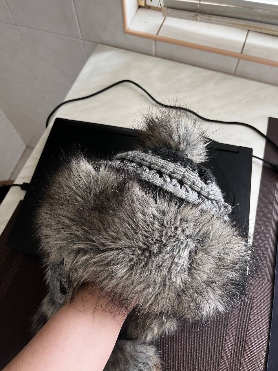 Vintage Vintage 90s Alt Beanie Mohair Streetwear Hype American VTg Size ONE SIZE - 3 Thumbnail