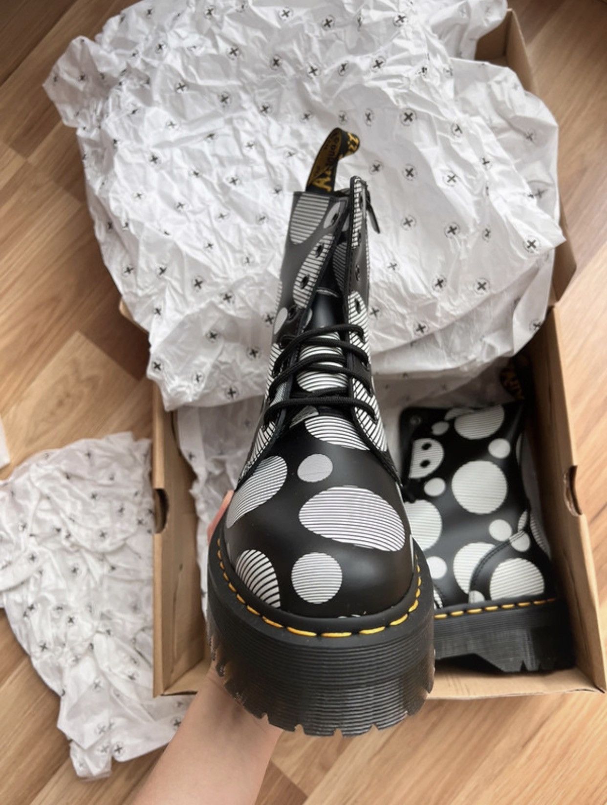 Dr. Martens Dr Martens JADON LEATHER ANKLE BOOTS Size US 10 / IT 40 - 4 Thumbnail