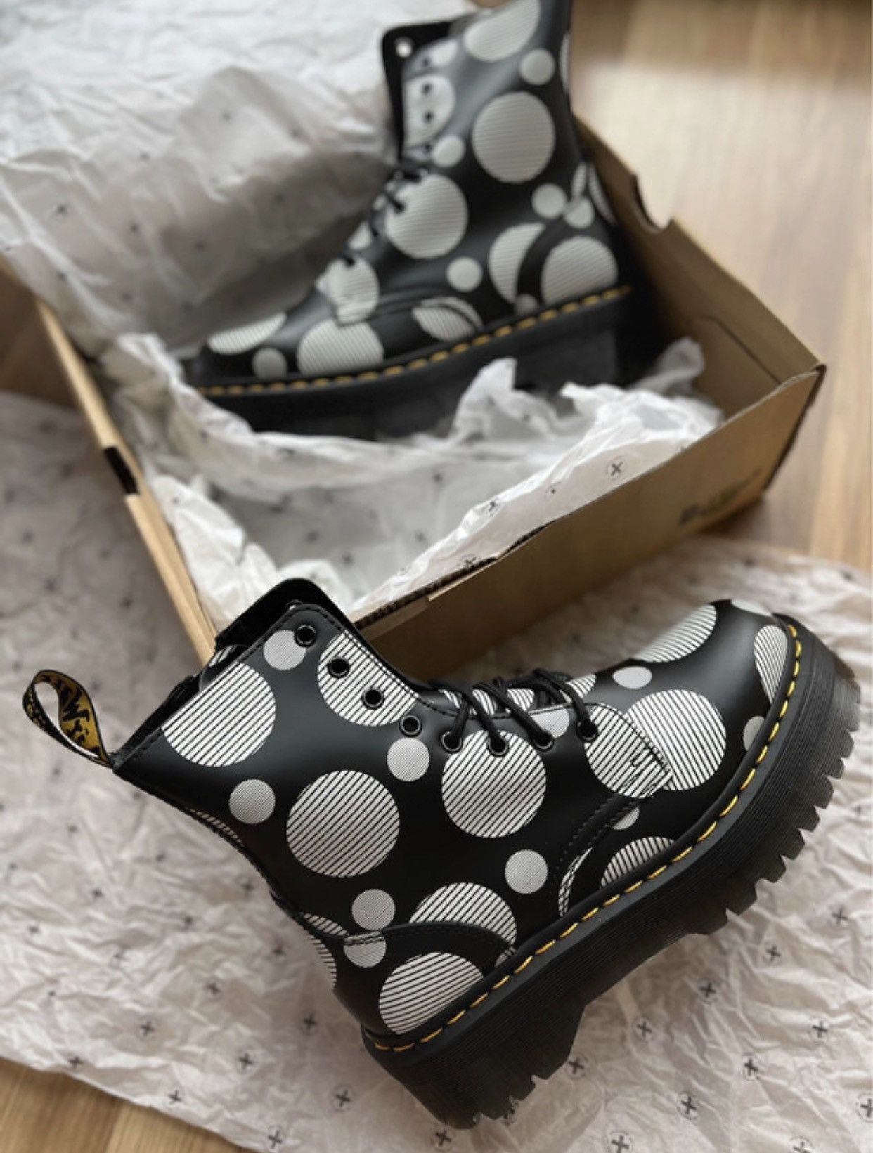 Dr. Martens Dr Martens JADON LEATHER ANKLE BOOTS Size US 10 / IT 40 - 1 Thumbnail
