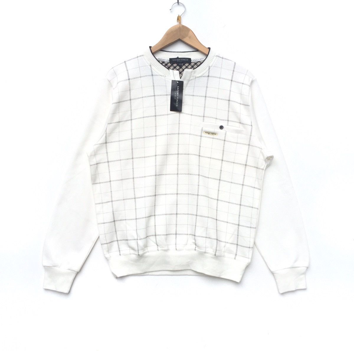 Yohji Yamamoto New With Tag!! Sacsny Y'saccs by Yohji Yamamoto Sweatshirt.M Size US M / EU 48-50 / 2 - 1 Thumbnail