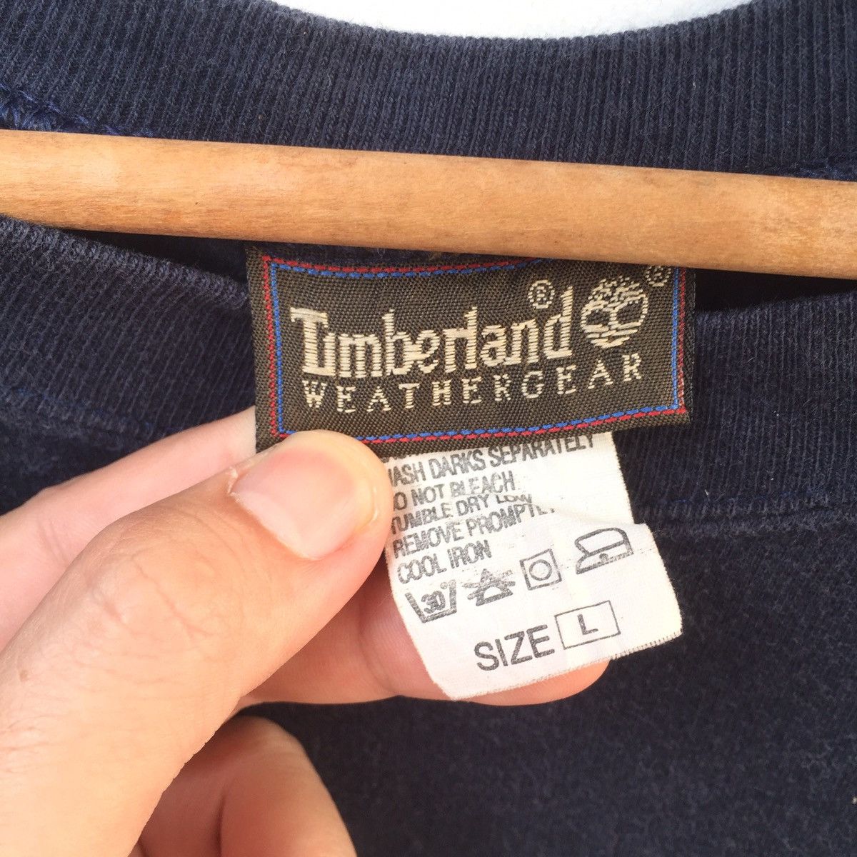 Timberland Timberland Weather Gear Big Logo Sweatshirt | Spell Out | L Size US L / EU 52-54 / 3 - 4 Thumbnail