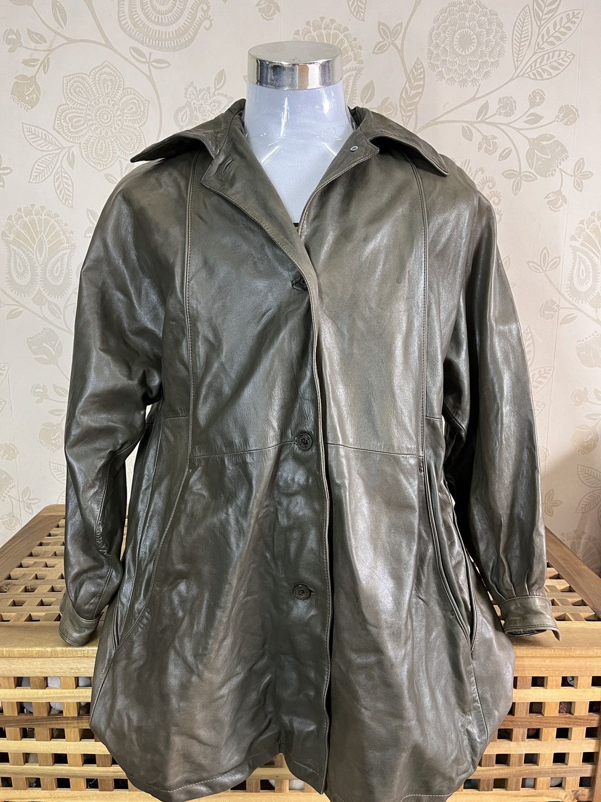 Vintage LOEWE Madrid 1846 Genuine Leather Jacket Made In Spain | Grailed