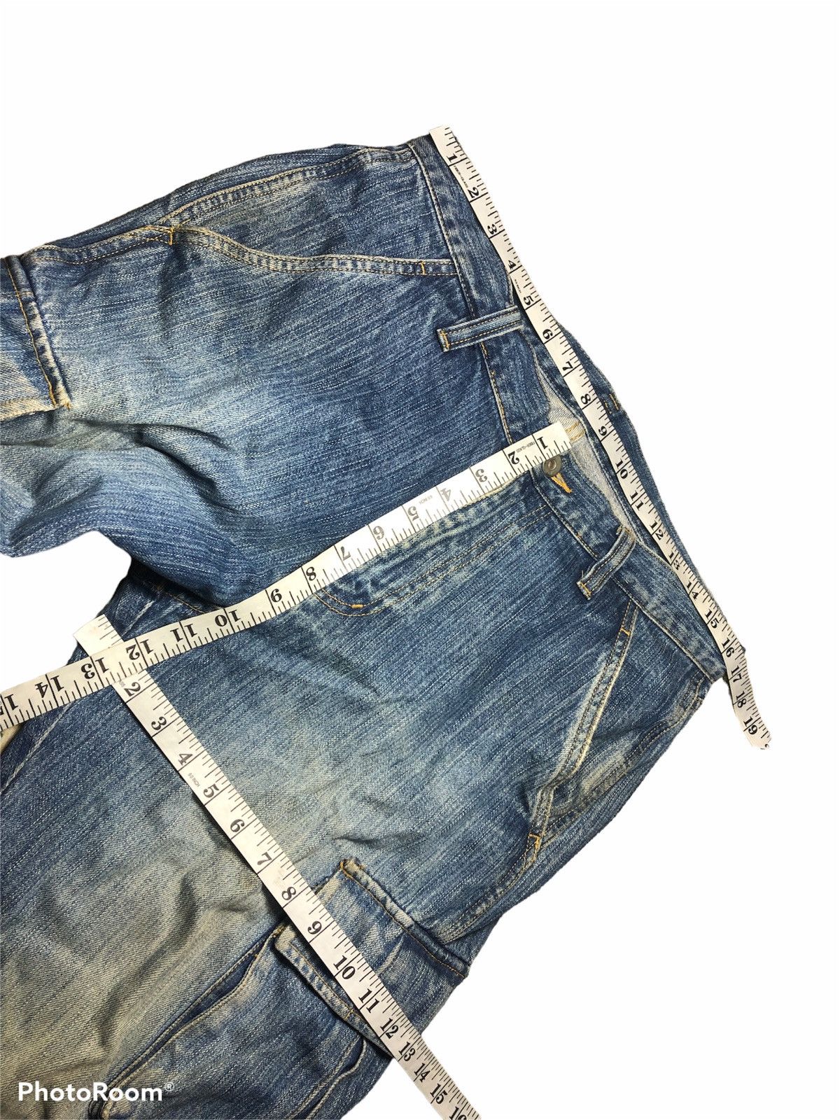 Uniqlo × Voodoo Tactical VINTAGE UNIQLO DENIM CARGOPANT Size US 34 / EU 50 - 6 Thumbnail