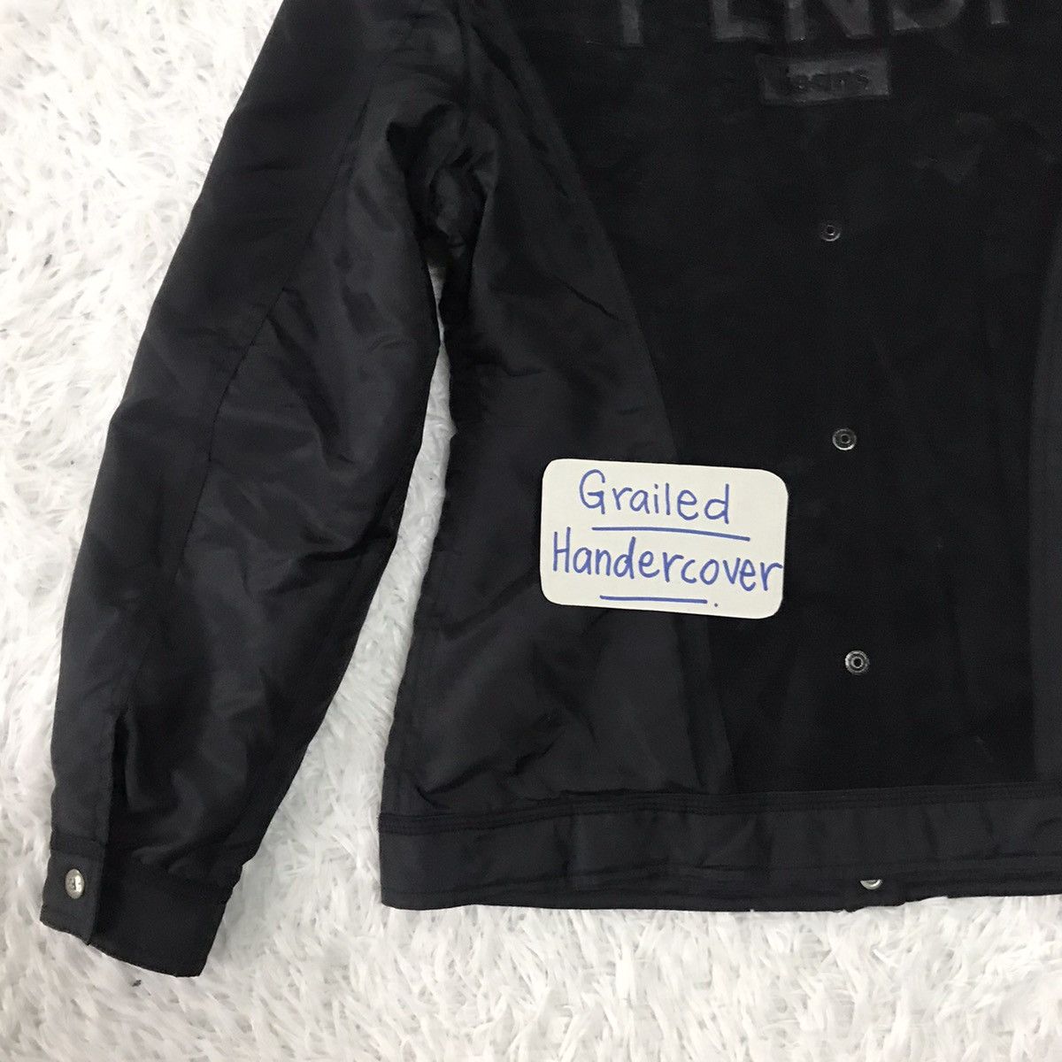 Fendi Vtg Fendi Jeans Logo Back Mesh Jacket Size XS / US 0-2 / IT 36-38 - 9 Thumbnail