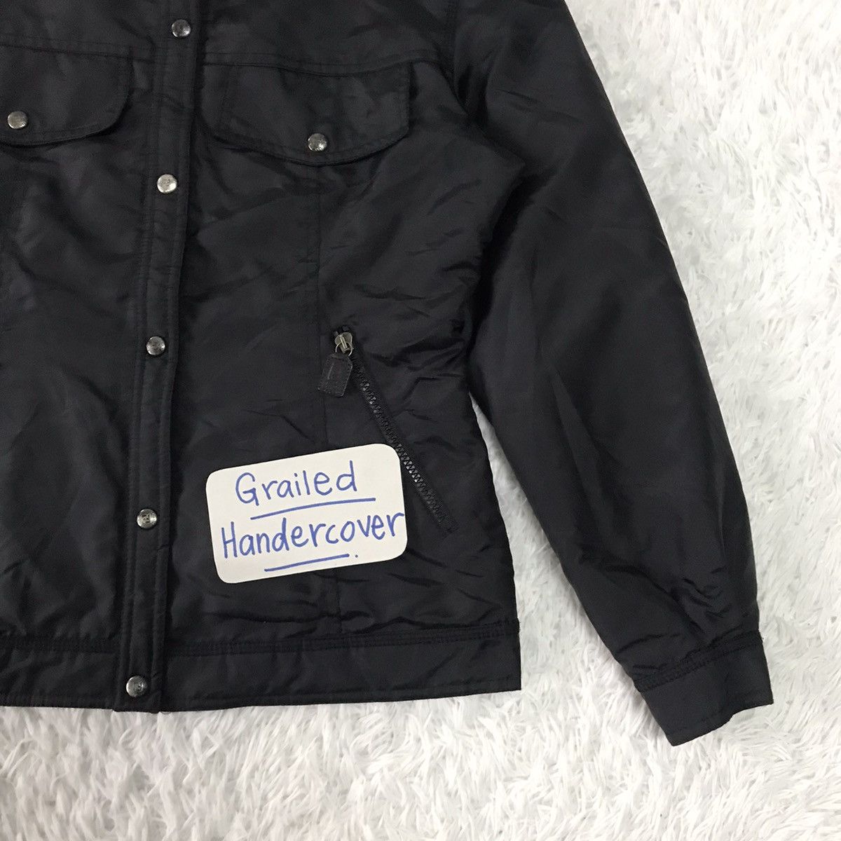 Fendi Vtg Fendi Jeans Logo Back Mesh Jacket Size XS / US 0-2 / IT 36-38 - 4 Thumbnail