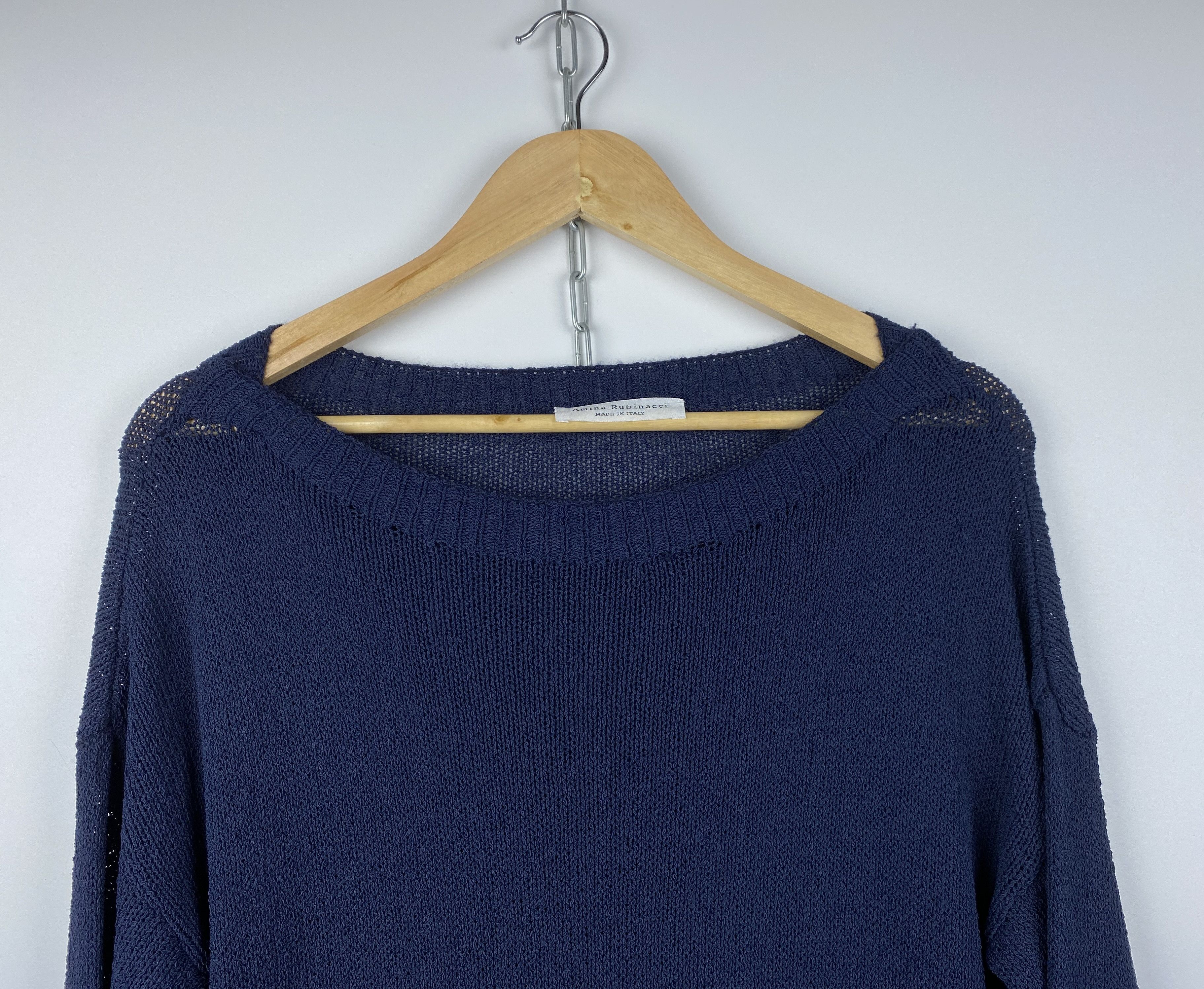 Amina Rubinacci Amina Rubinacci Knit Sweater Made in Italy Size 42 Size M / US 6-8 / IT 42-44 - 4 Thumbnail