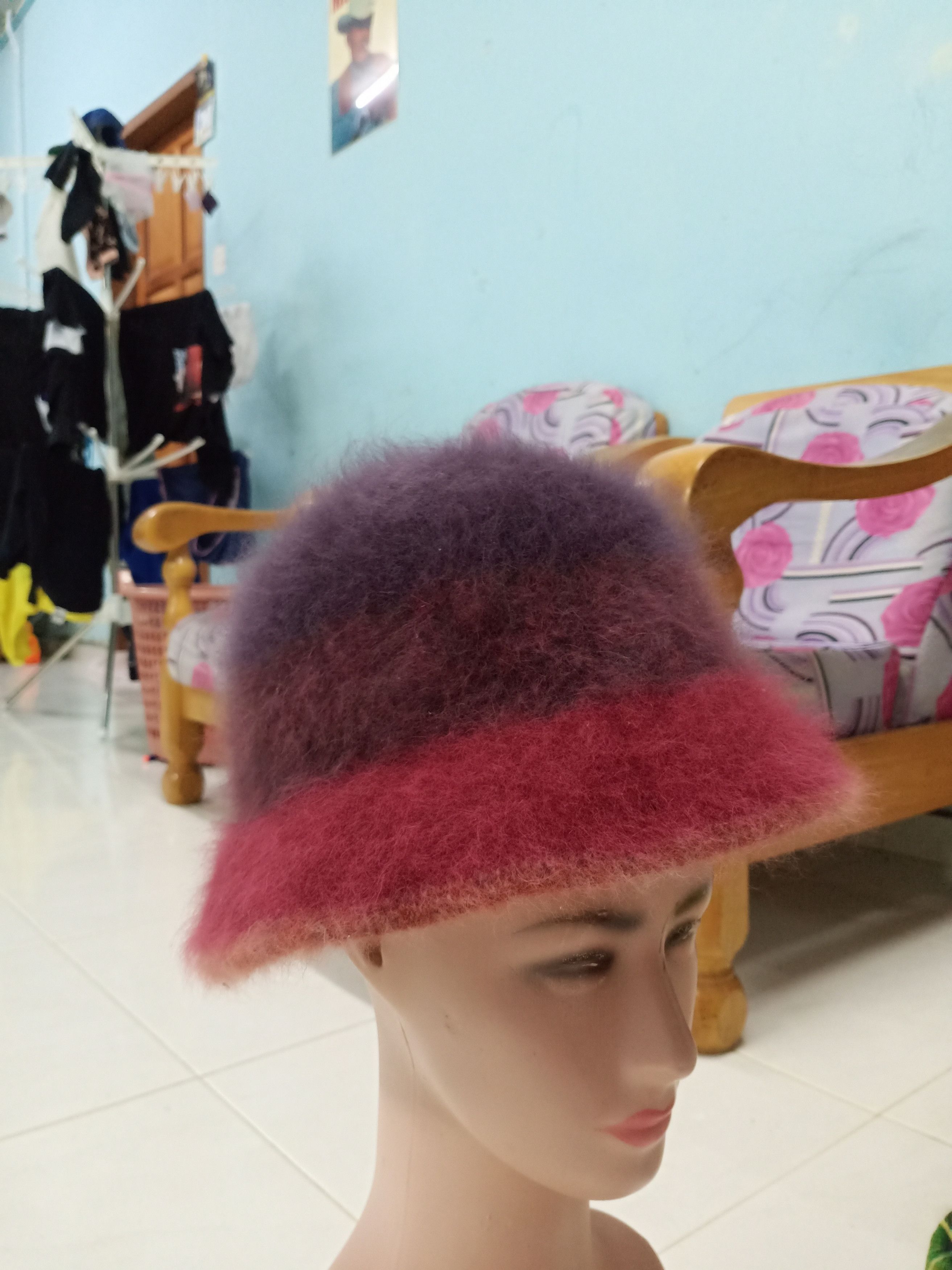 Japanese Brand Japanese Brand Moonbat Mohair Hat Size ONE SIZE - 3 Thumbnail