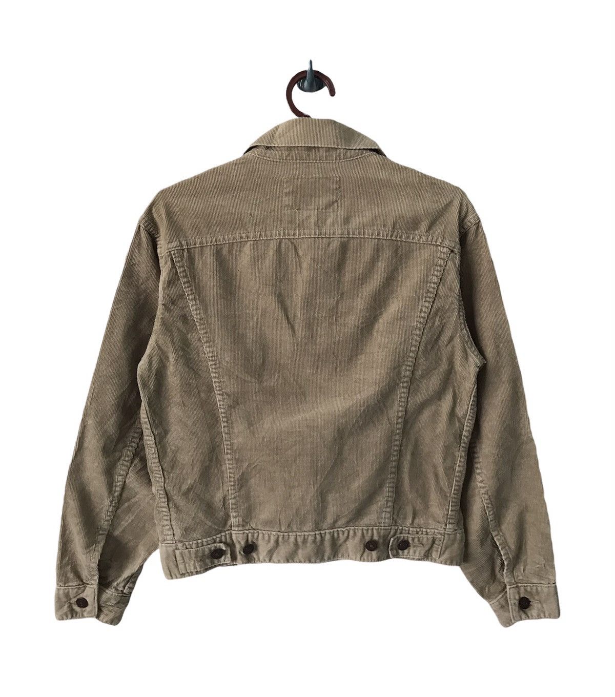 Levi's 💥Steals💥White Levis Jacket Corduroy Trucker Size US S / EU 44-46 / 1 - 2 Thumbnail