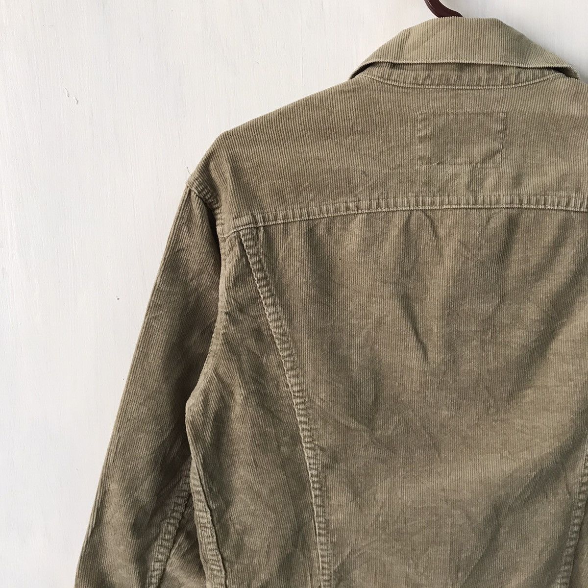 Levi's 💥Steals💥White Levis Jacket Corduroy Trucker Size US S / EU 44-46 / 1 - 9 Thumbnail