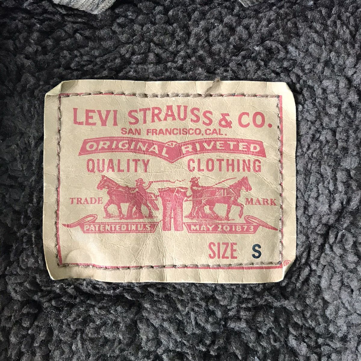 Levi's 💥Steals💥Levis Shearling Corduroy Trucker Jacket Size US S / EU 44-46 / 1 - 18 Thumbnail