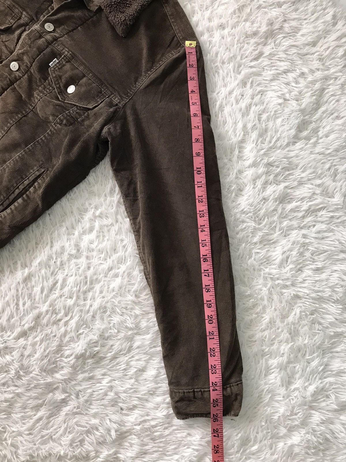 Levi's 💥Steals💥Levis Shearling Corduroy Trucker Jacket Size US S / EU 44-46 / 1 - 25 Thumbnail