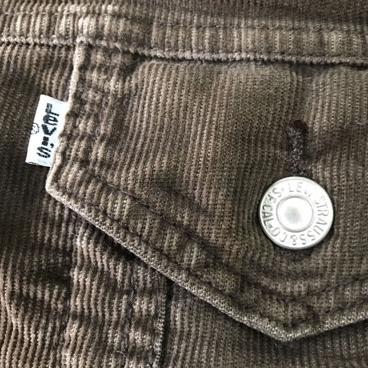 Levi's 💥Steals💥Levis Shearling Corduroy Trucker Jacket Size US S / EU 44-46 / 1 - 15 Thumbnail