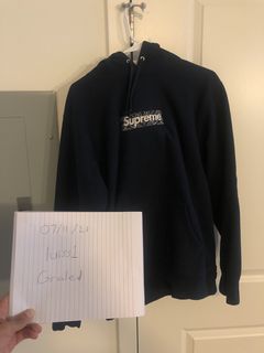 Pre-owned Supreme Bandana Sweater Navy, ModeSens