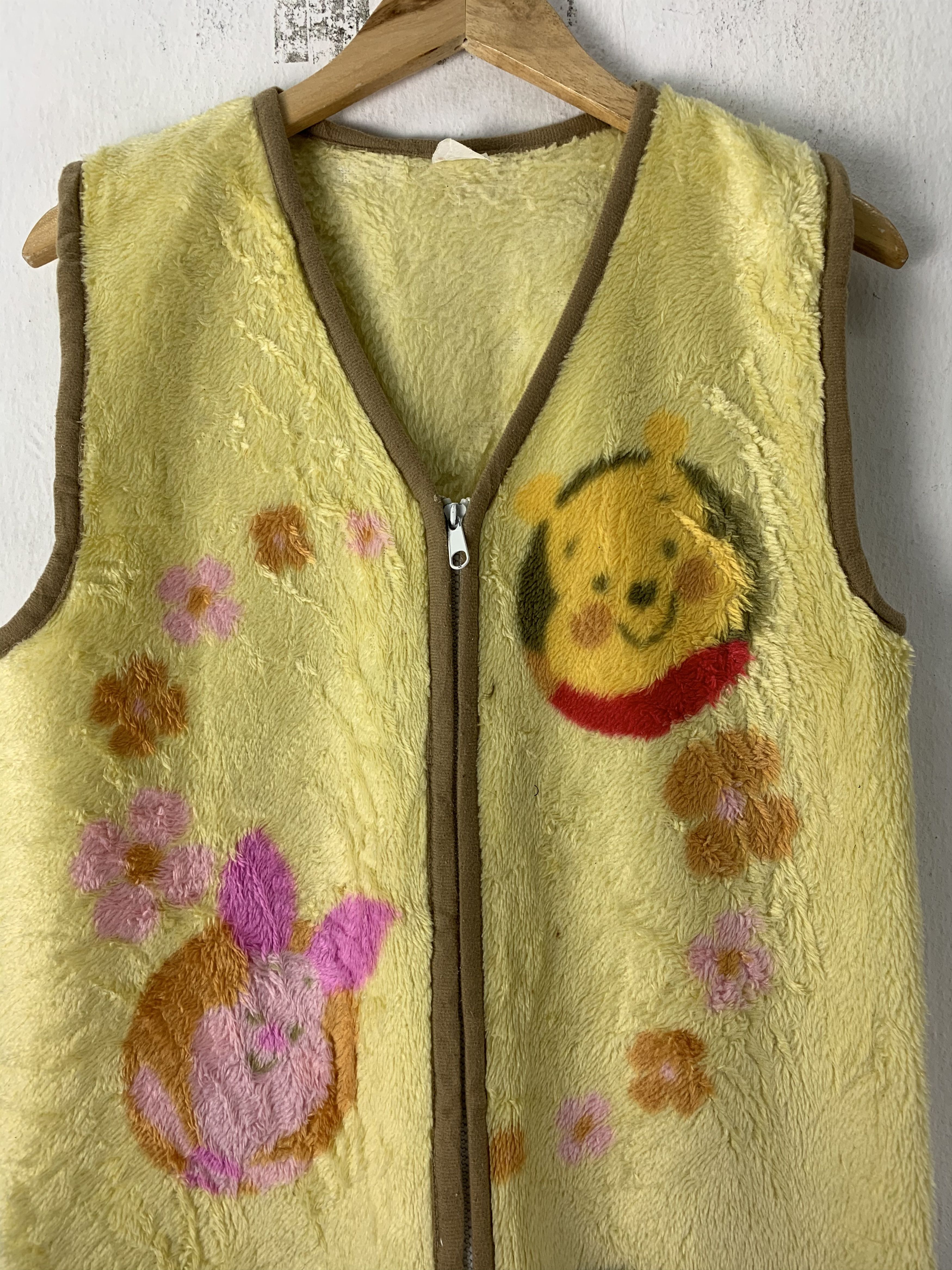Cartoon Network Vintage Winnie THE POOH VEST Rare Streetwear Size S / US 4 / IT 40 - 3 Thumbnail