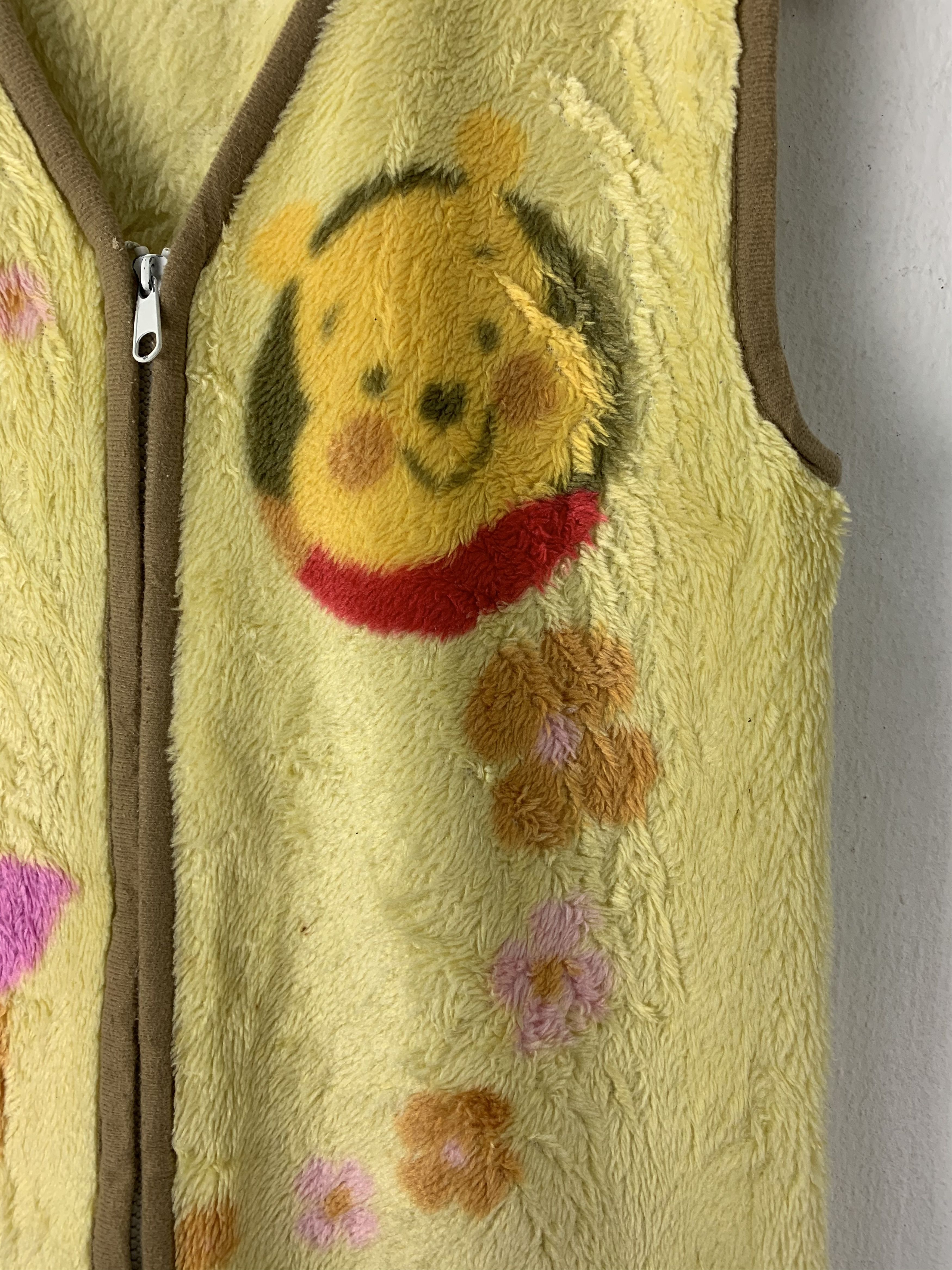 Cartoon Network Vintage Winnie THE POOH VEST Rare Streetwear Size S / US 4 / IT 40 - 2 Thumbnail