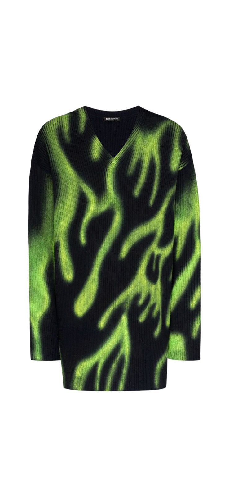 Balenciaga Tie Dye Oversized Sweater