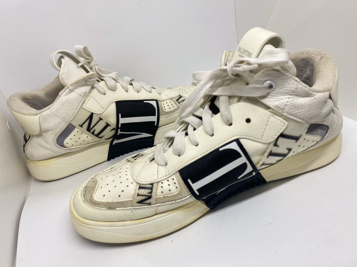 Valentino Garavani VL7N panelled logo-print sneakers size 42