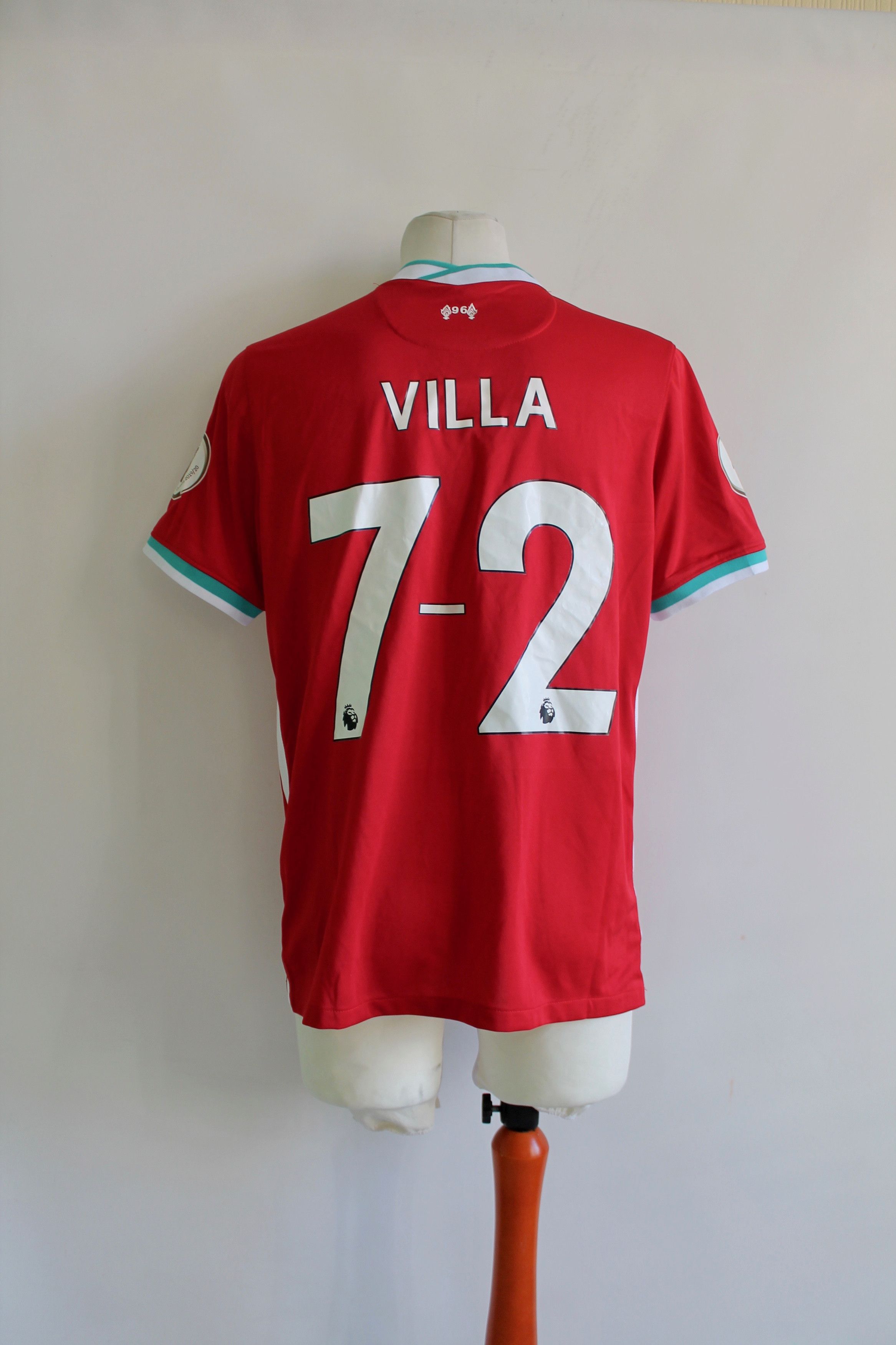 Nike ASTON VILLA - Liverpool 7 - 2 jersey Shirt Nike Size US L / EU 52-54 / 3 - 5 Thumbnail