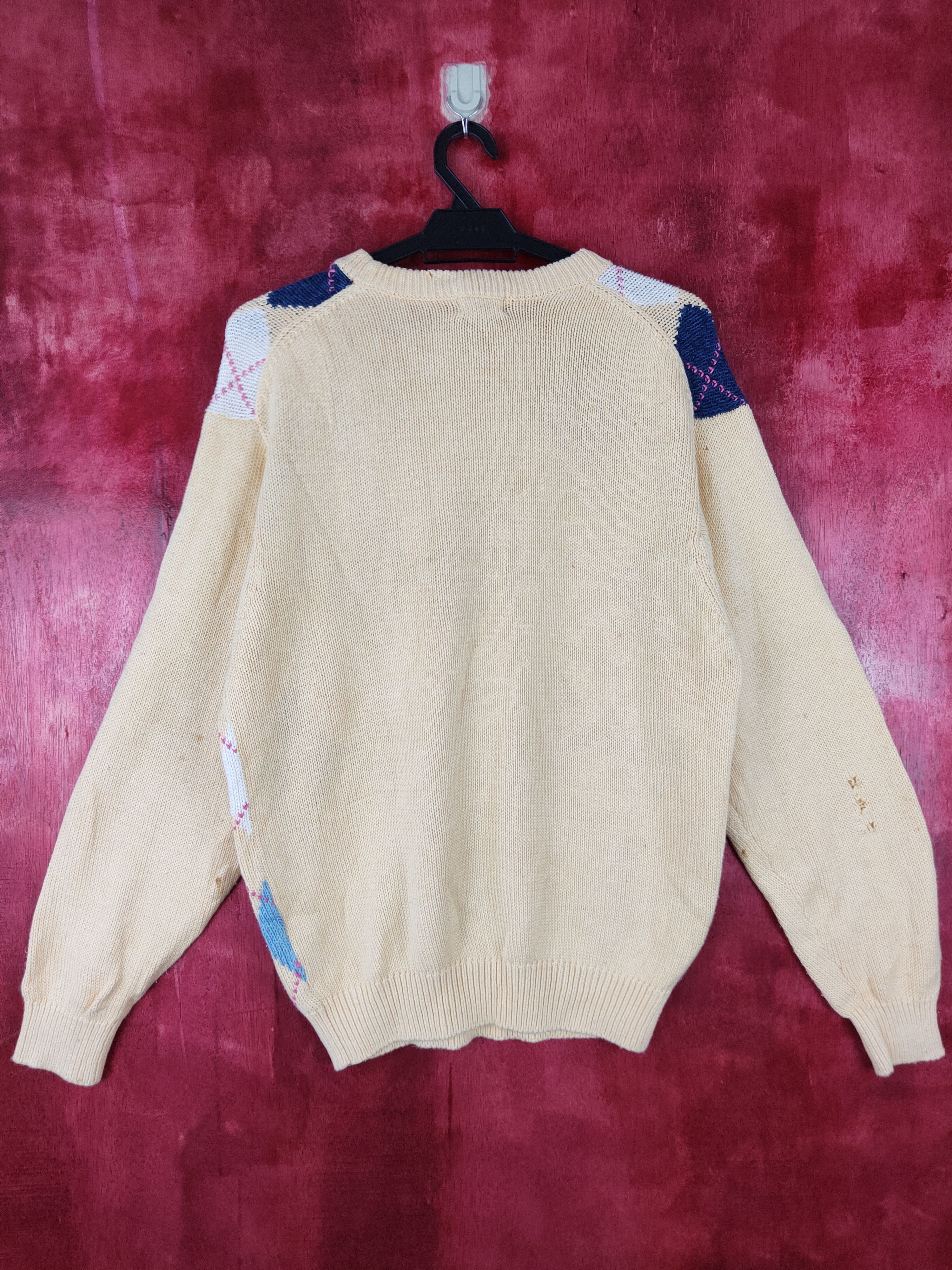 Homespun Knitwear Cabin Yellow Knitwear vintage sweatshirt #4375 Size US M / EU 48-50 / 2 - 6 Thumbnail