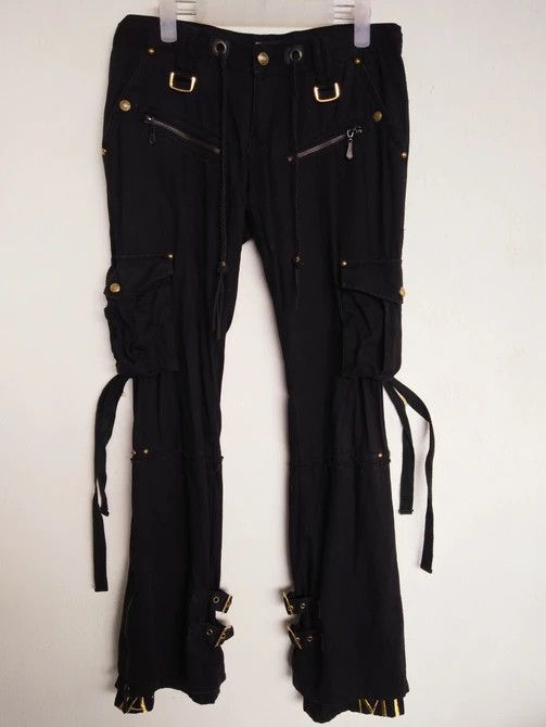 Japanese Brand Rare Japanese Brand Midas Bondage Pant Cargo Pant Size US 30 / EU 46 - 5 Thumbnail